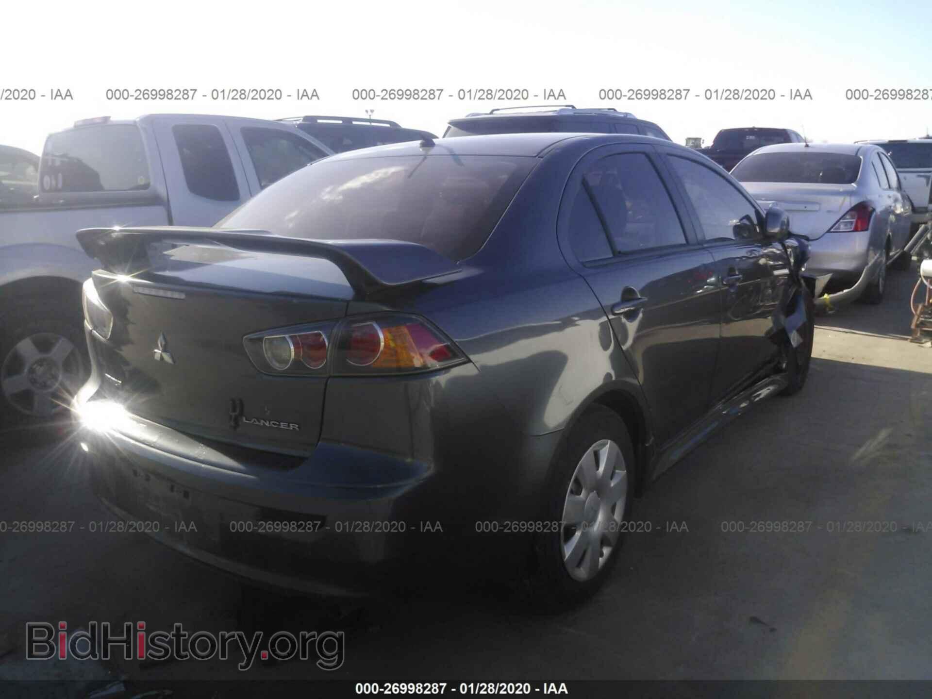 2011 MITSUBISHI LANCER - VIN: JA32U2FU2BU021834 - Фото 4
