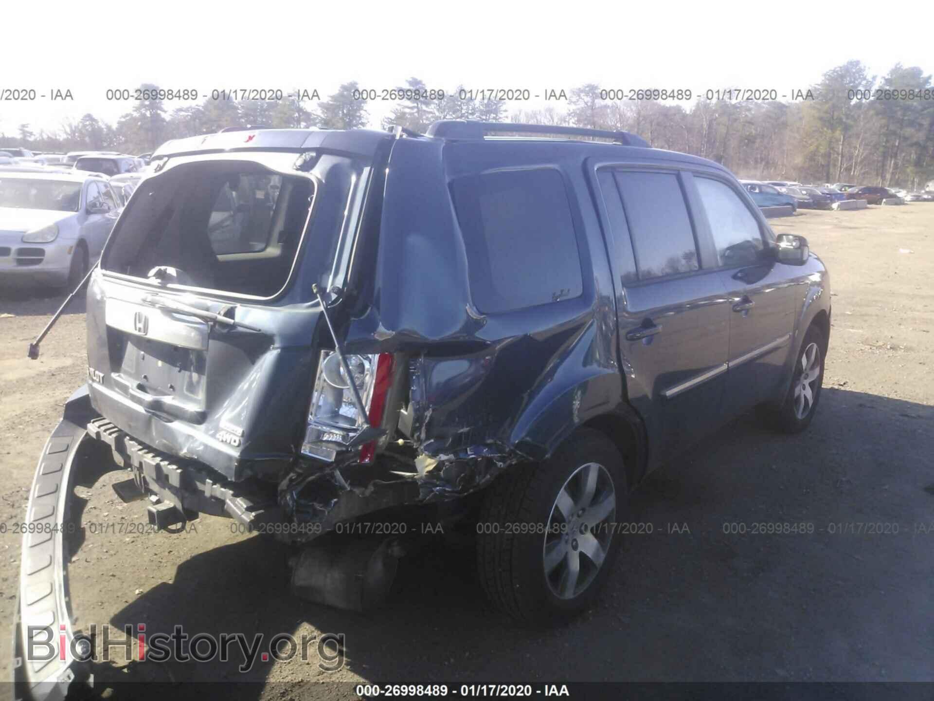 2012 HONDA PILOT - VIN: 5FNYF4H92CB079799 - Фото 4