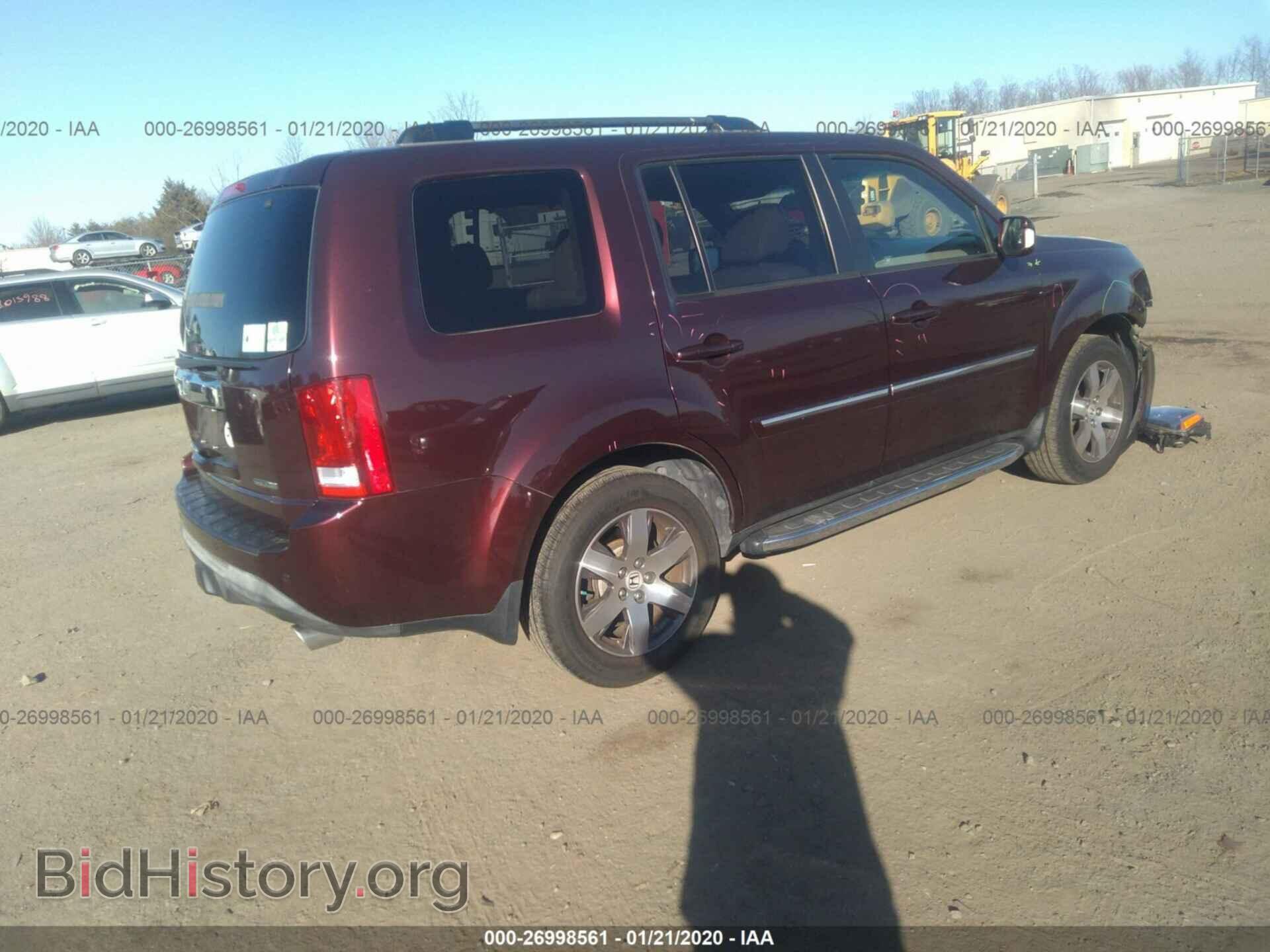 2012 HONDA PILOT - VIN: 5FNYF3H92CB013330 - Photo 4