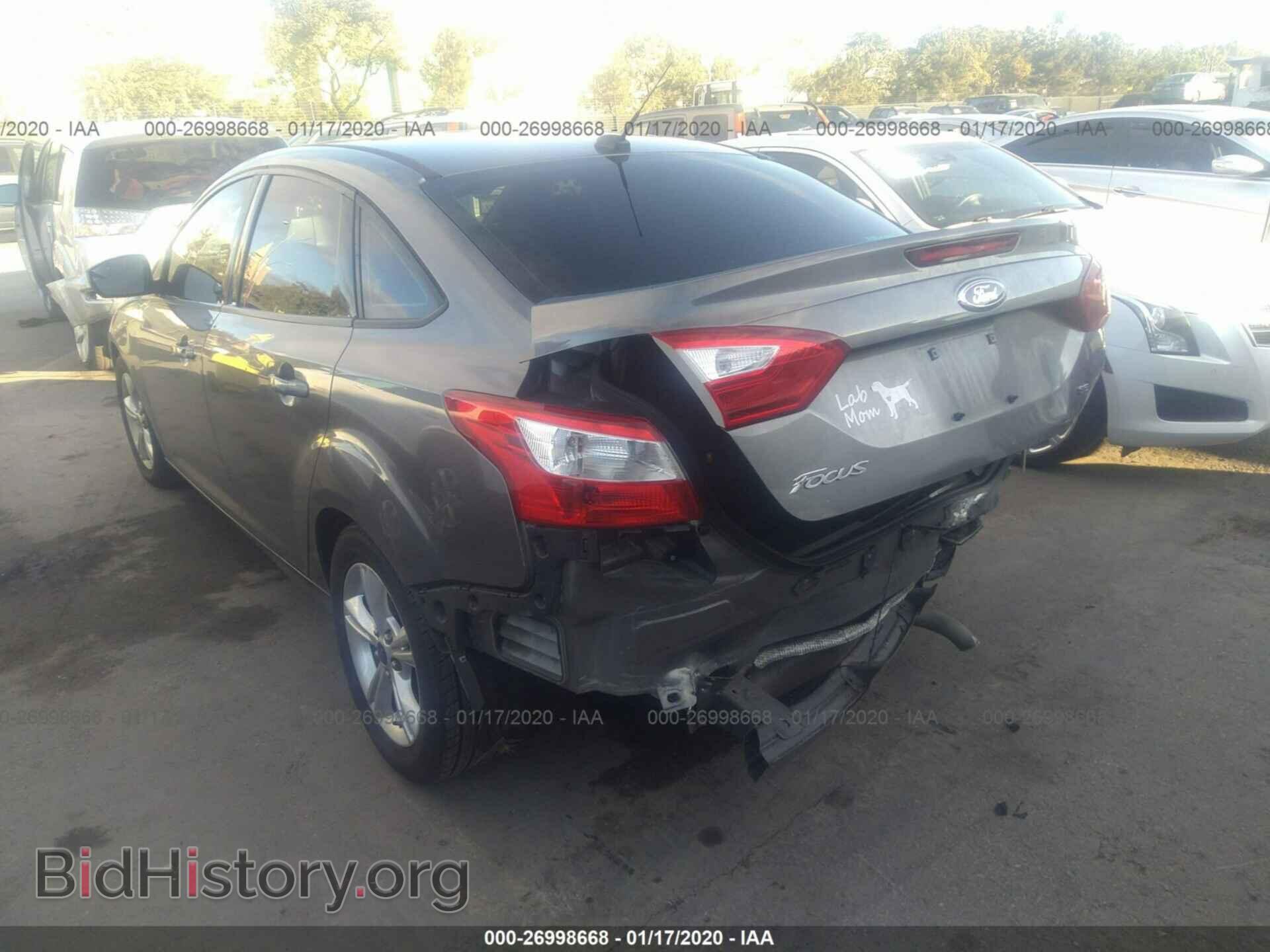 2014 FORD FOCUS - VIN: 1FADP3F2XEL277712 - Фото 3