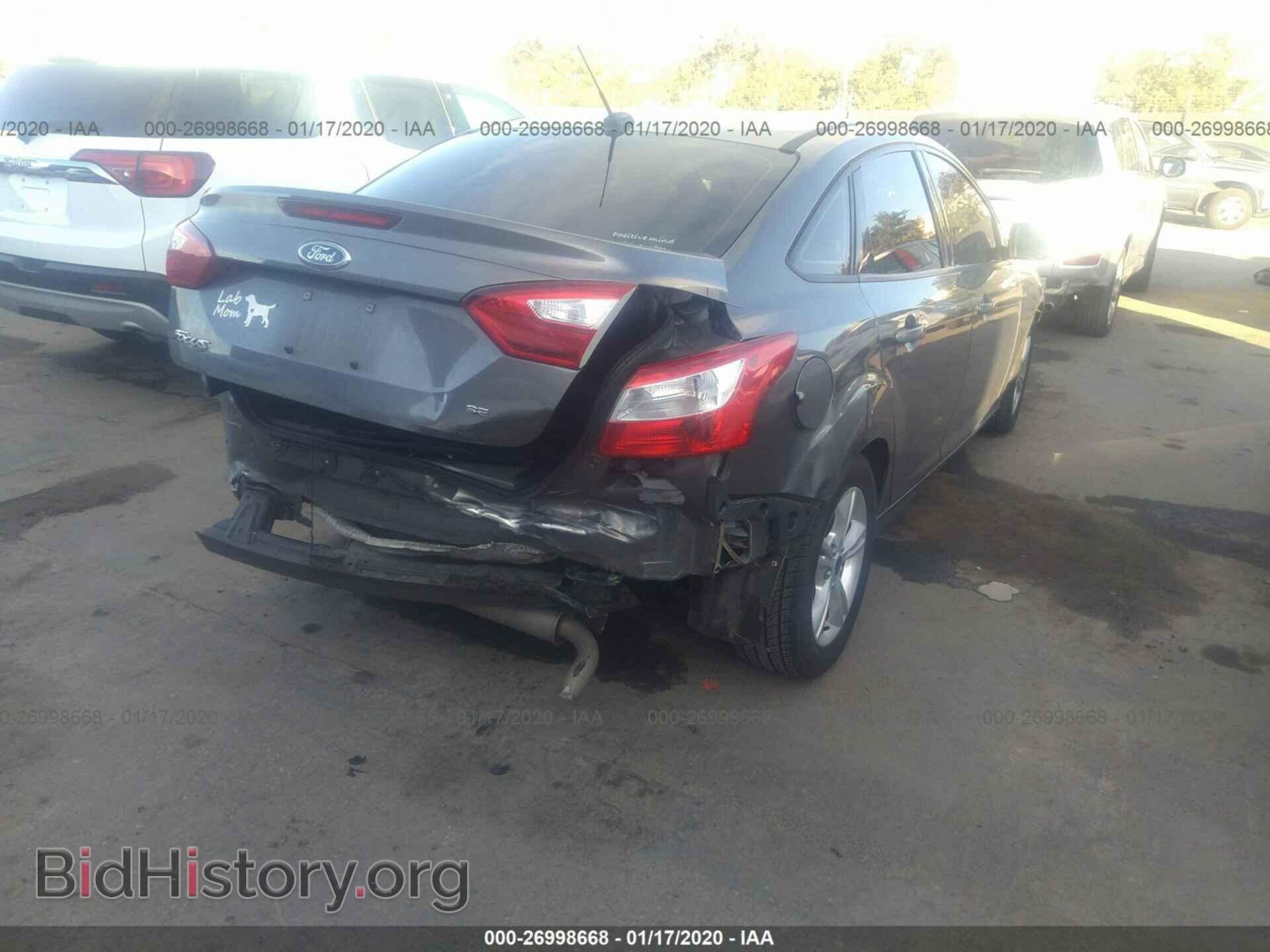 2014 FORD FOCUS - VIN: 1FADP3F2XEL277712 - Фото 4