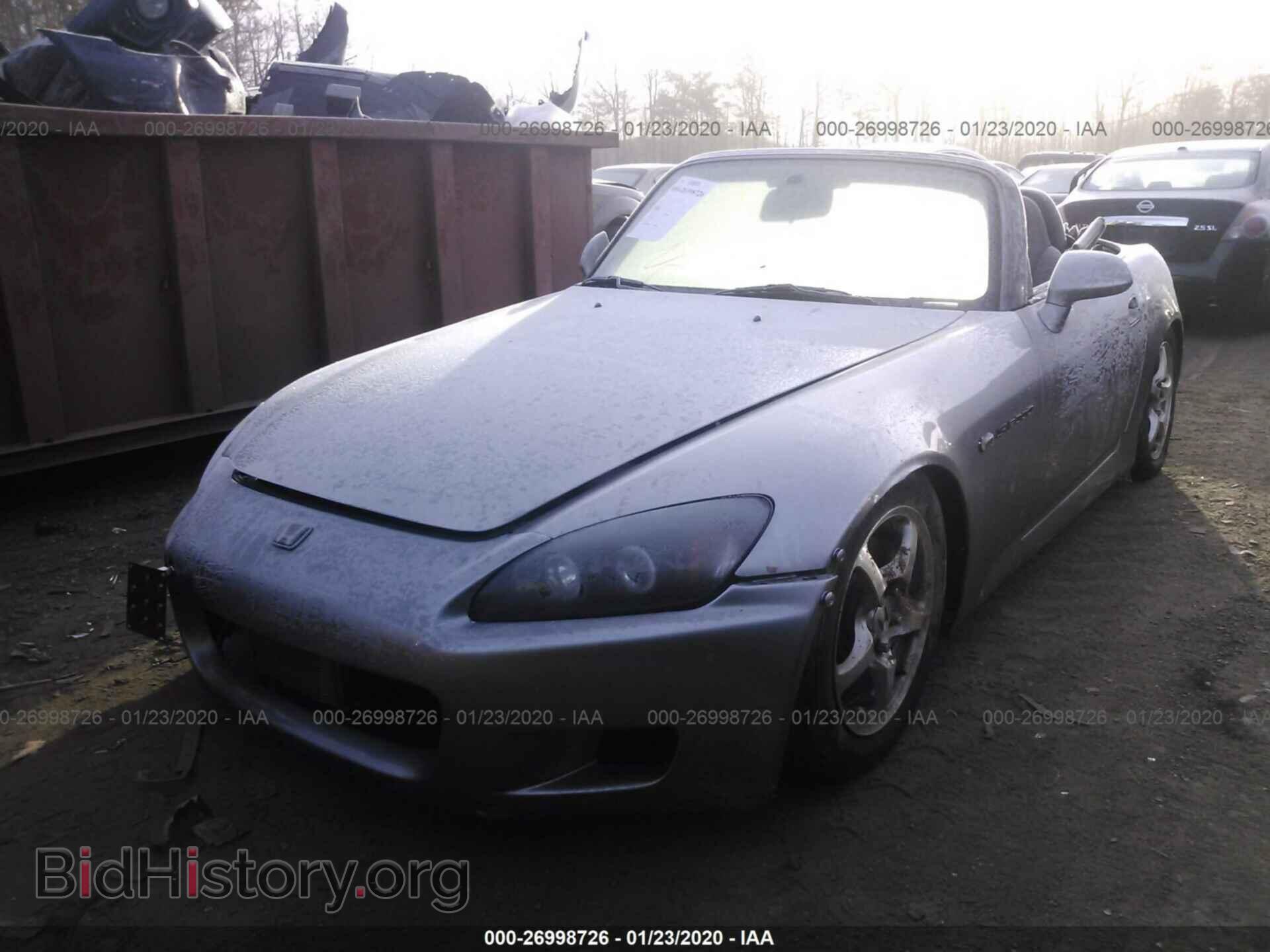 2000 HONDA S2000 - VIN: JHMAP1140YT002931 - Фото 2