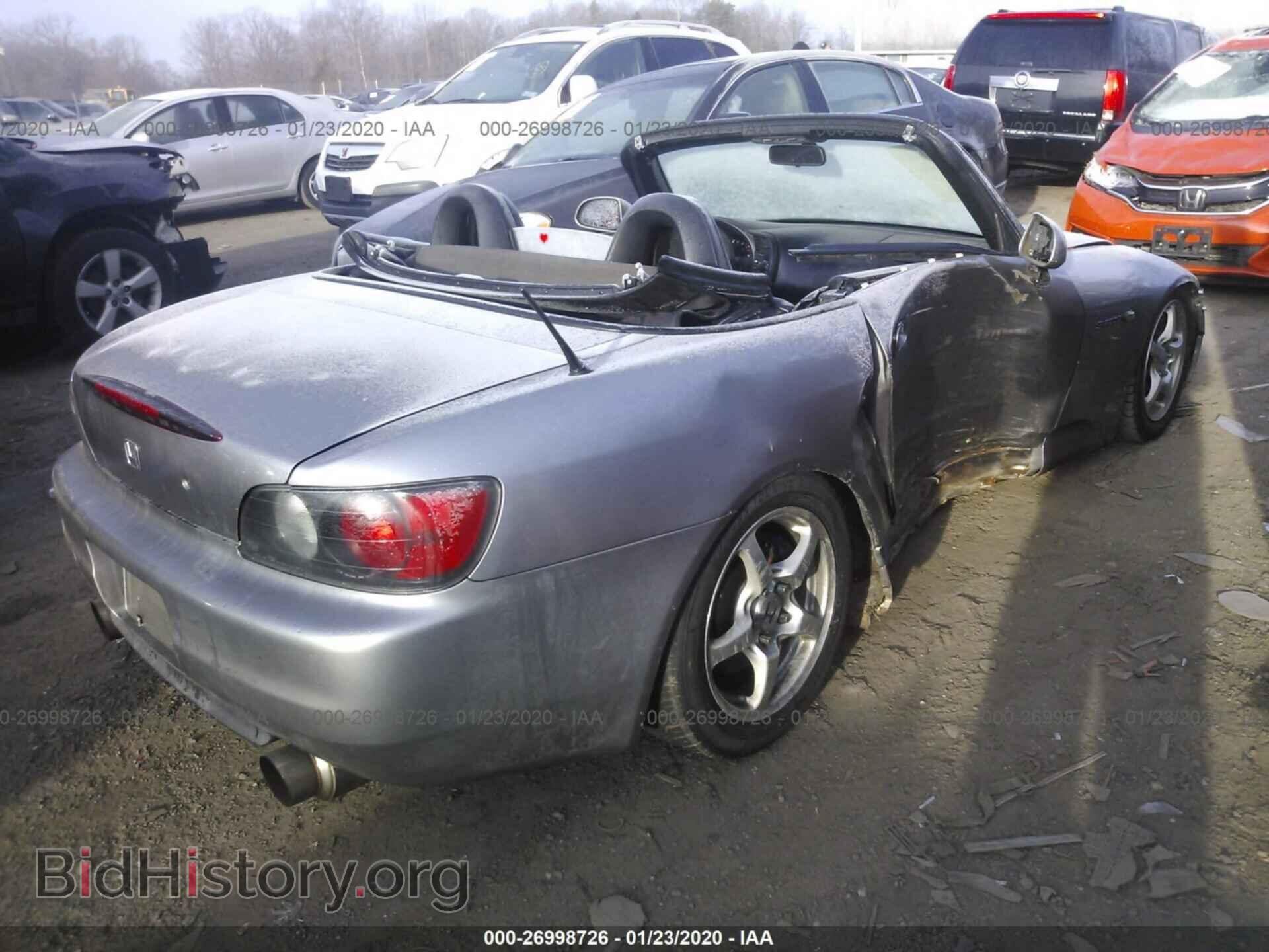 2000 HONDA S2000 - VIN: JHMAP1140YT002931 - Фото 4