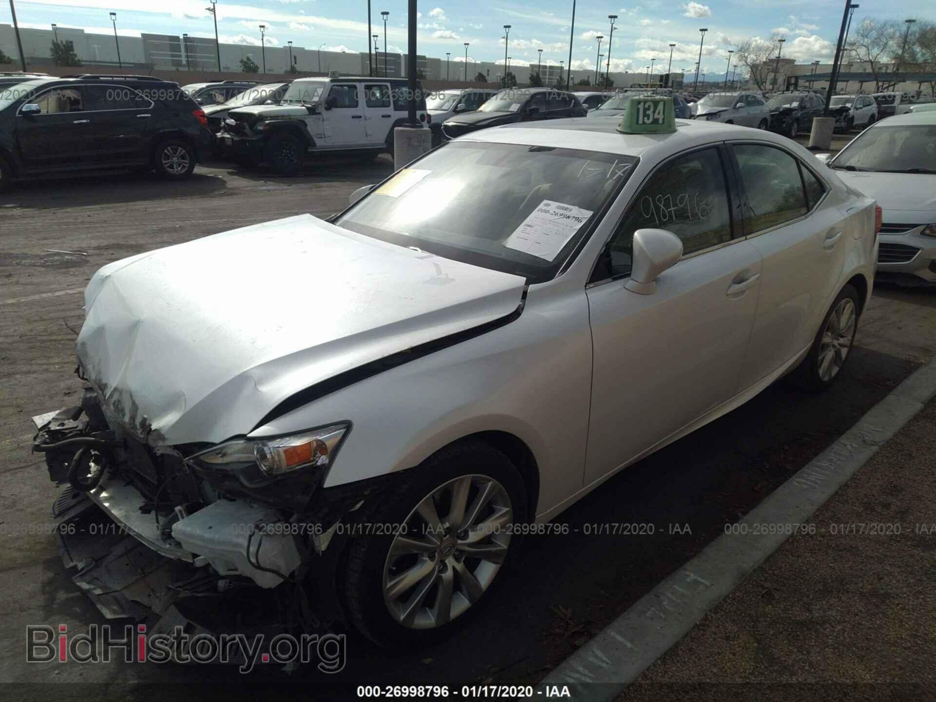 2016 LEXUS IS - VIN: JTHBA1D29G5022890 - Фото 2