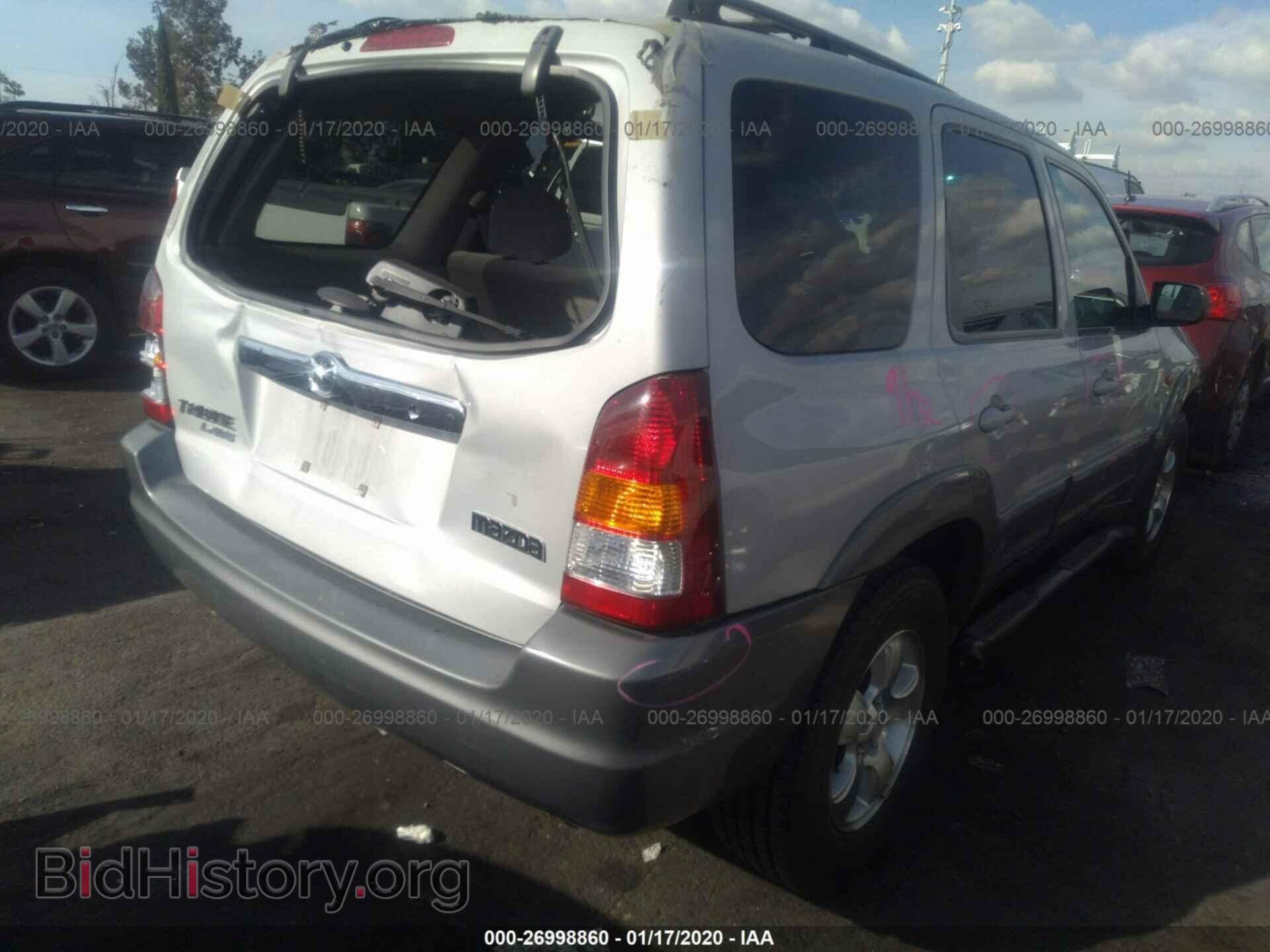 2002 MAZDA TRIBUTE - VIN: 4F2YU09112KM64120 - Фото 4