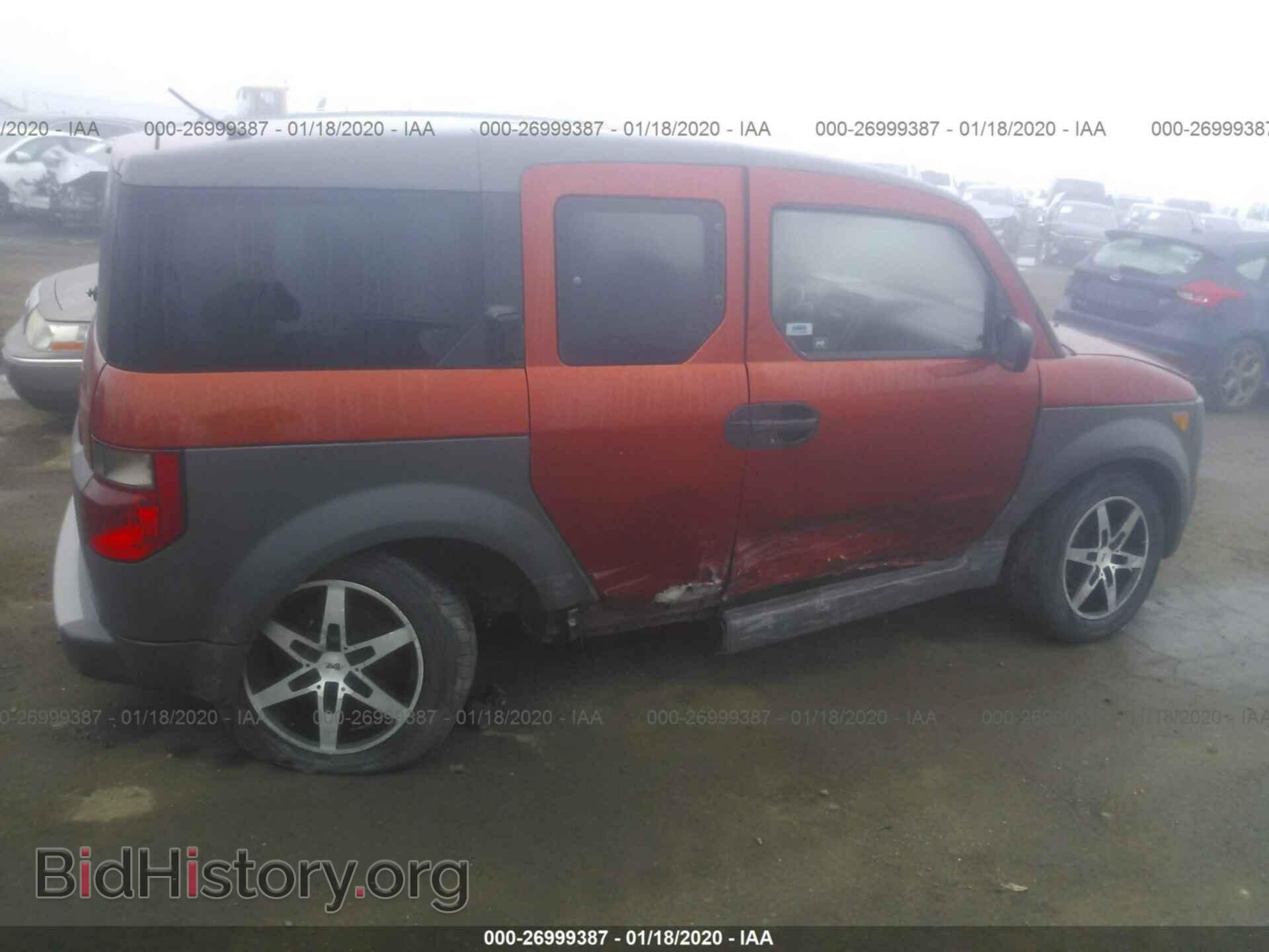 2004 HONDA ELEMENT - VIN: 5J6YH18354L011252 - Фото 6