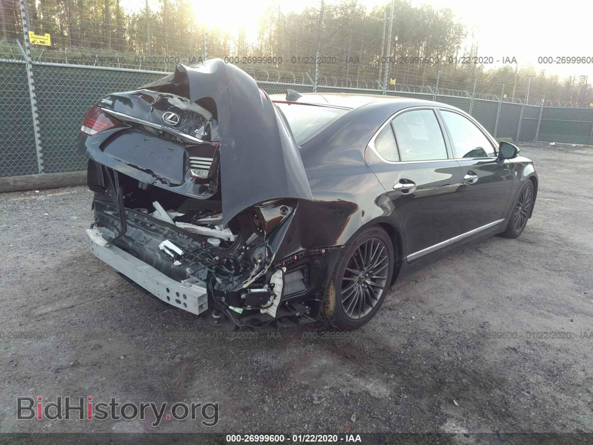 2017 LEXUS LS - VIN: JTHBL5EF1H5146740 - Фото 4