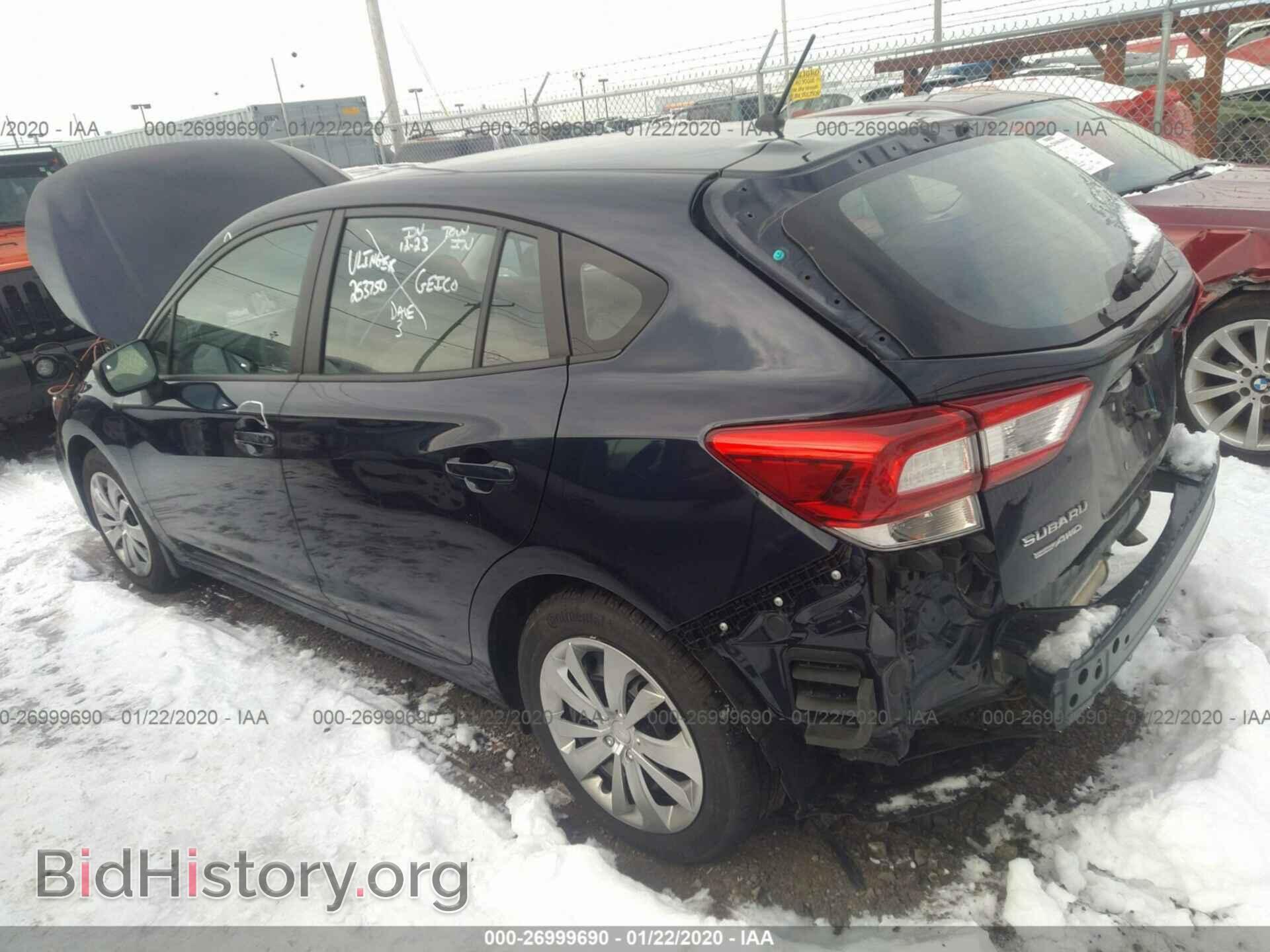 2019 SUBARU IMPREZA - VIN: 4S3GTAA69K3702110 - Фото 3