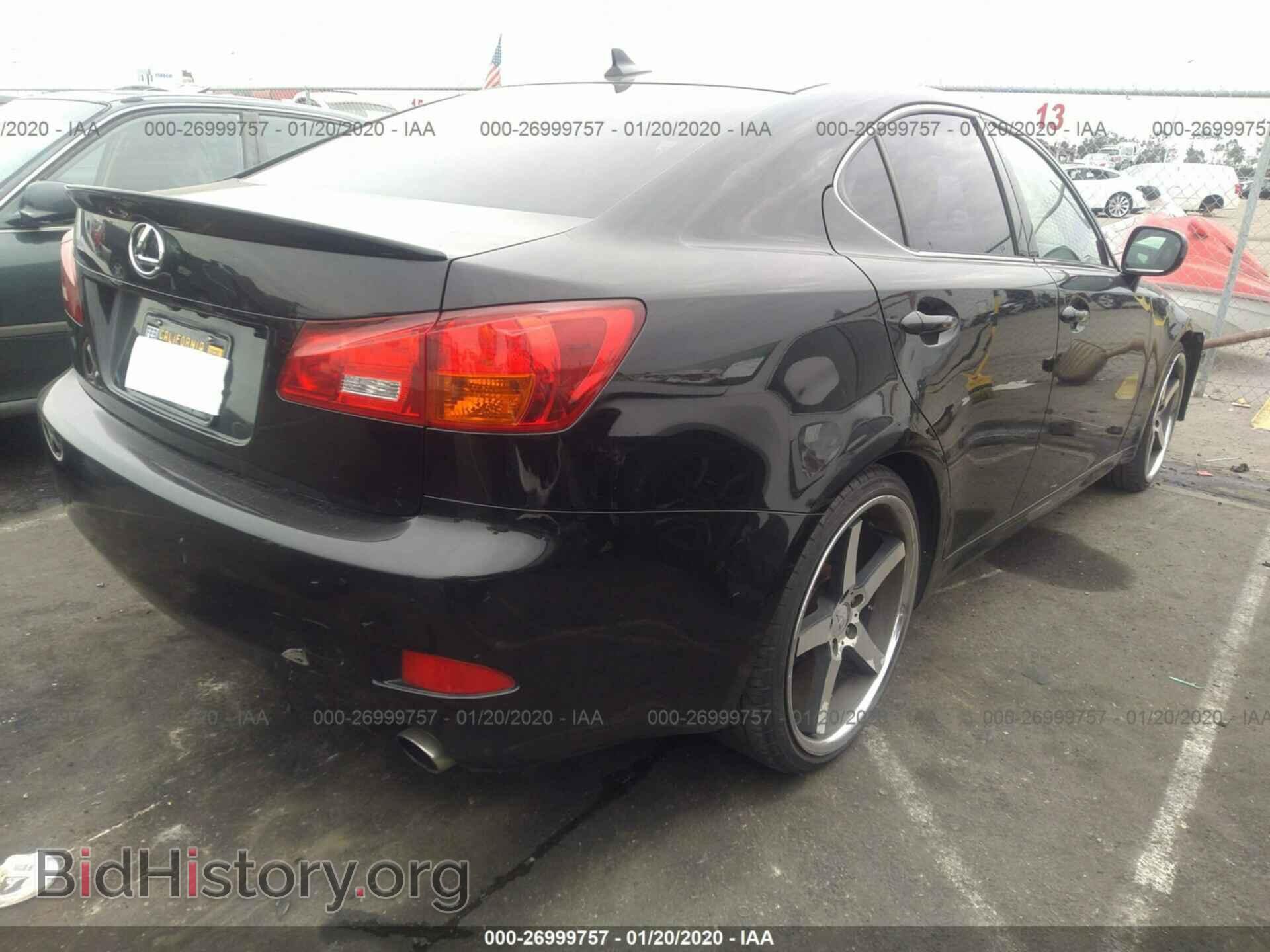 2007 LEXUS IS - VIN: JTHBK262675036682 - Photo 4