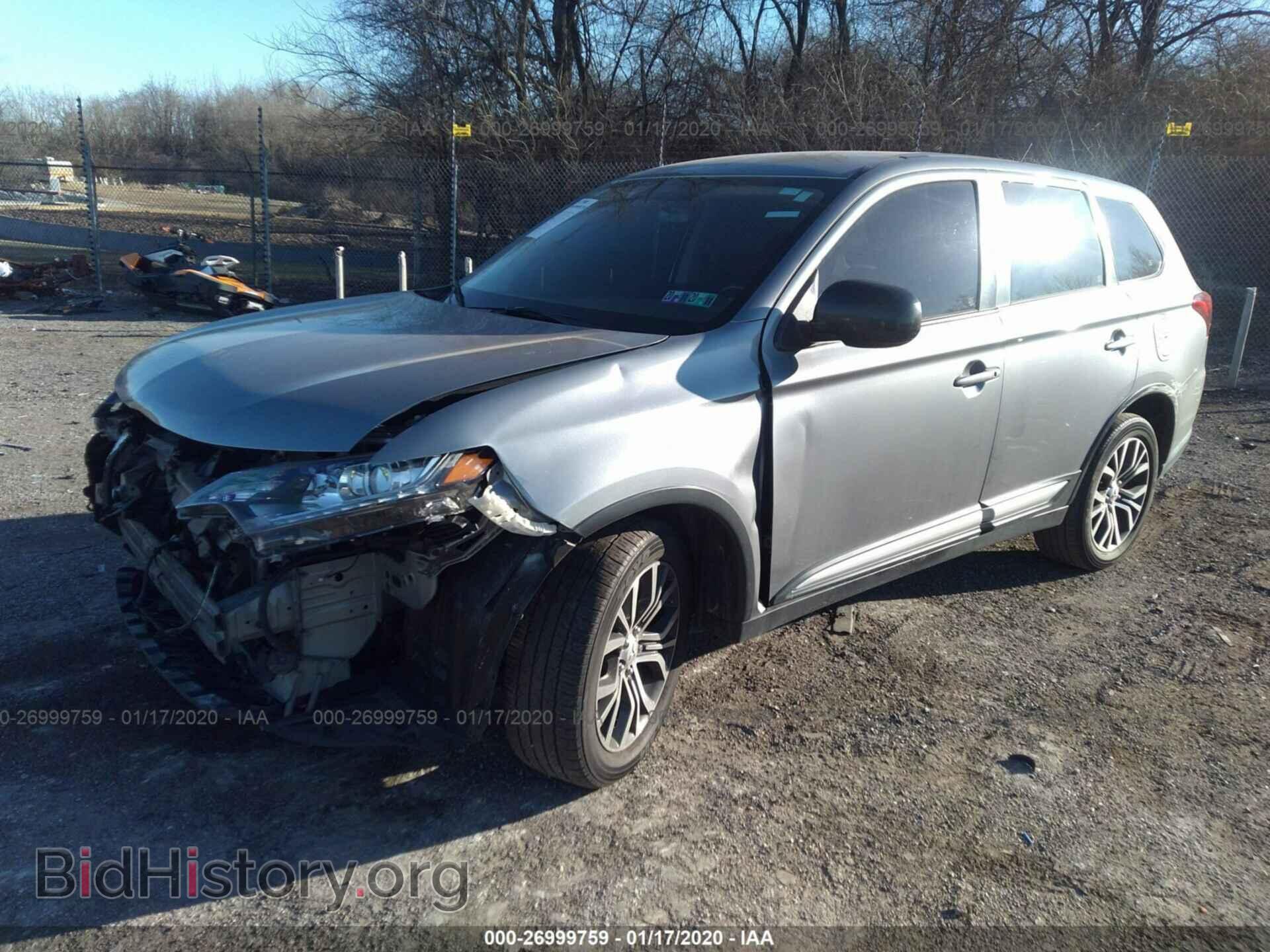2016 MITSUBISHI OUTLANDER - VIN: JA4AD2A33GZ042207 - Фото 2