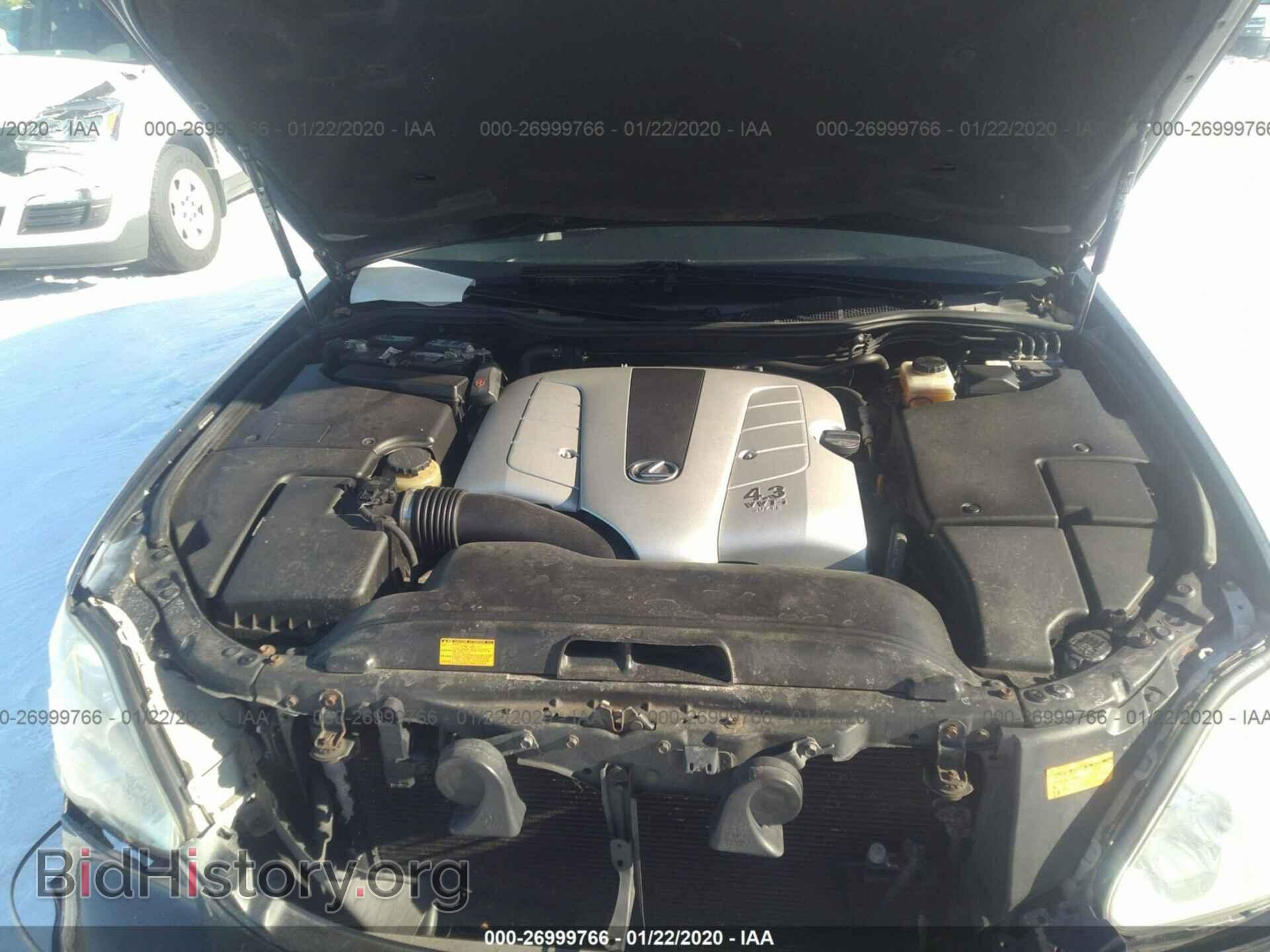 2006 LEXUS LS - VIN: JTHBN36F465034749 - Фото 10