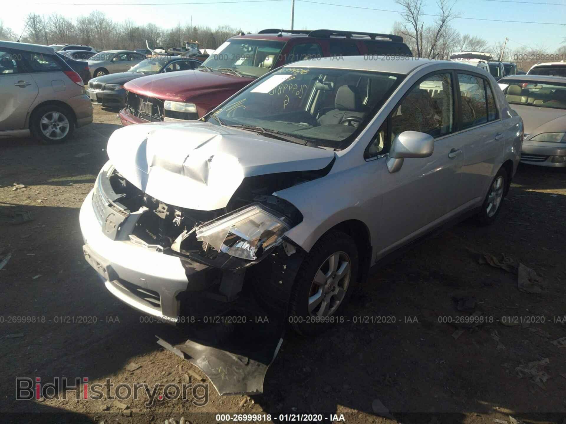 2008 NISSAN VERSA - VIN: 3N1BC11E58L379031 - Фото 2