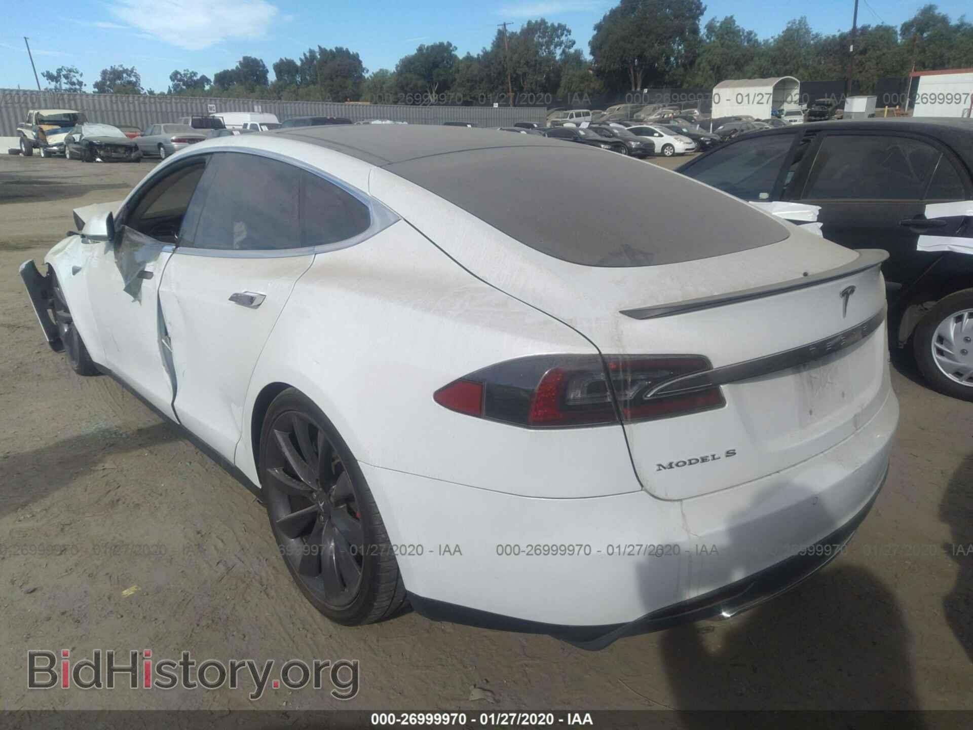 2014 TESLA MODEL S - VIN: 5YJSA1H17EFP36970 - Photo 3