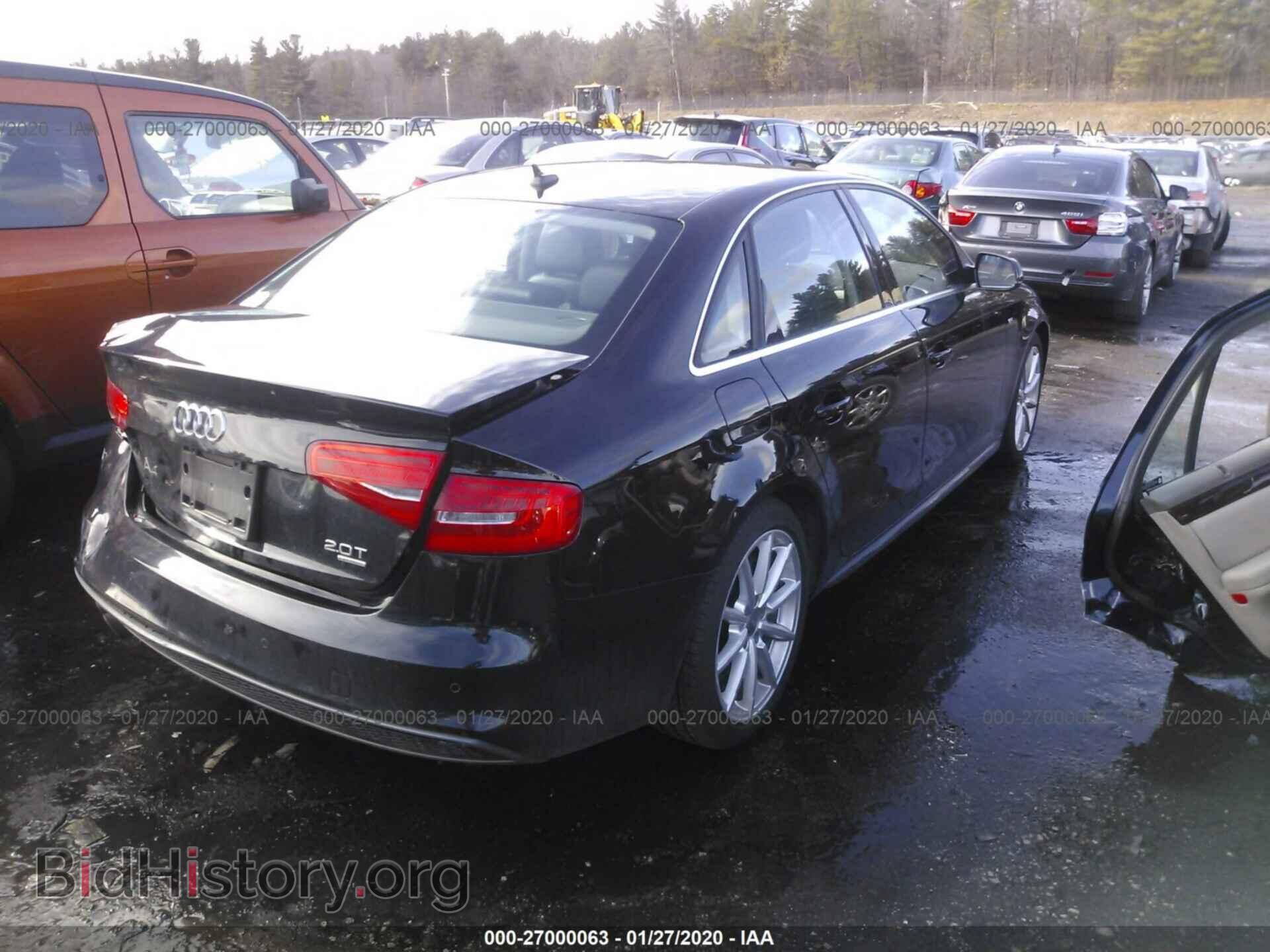 2014 AUDI A4 - VIN: WAUHFAFL2EN017513 - Фото 4
