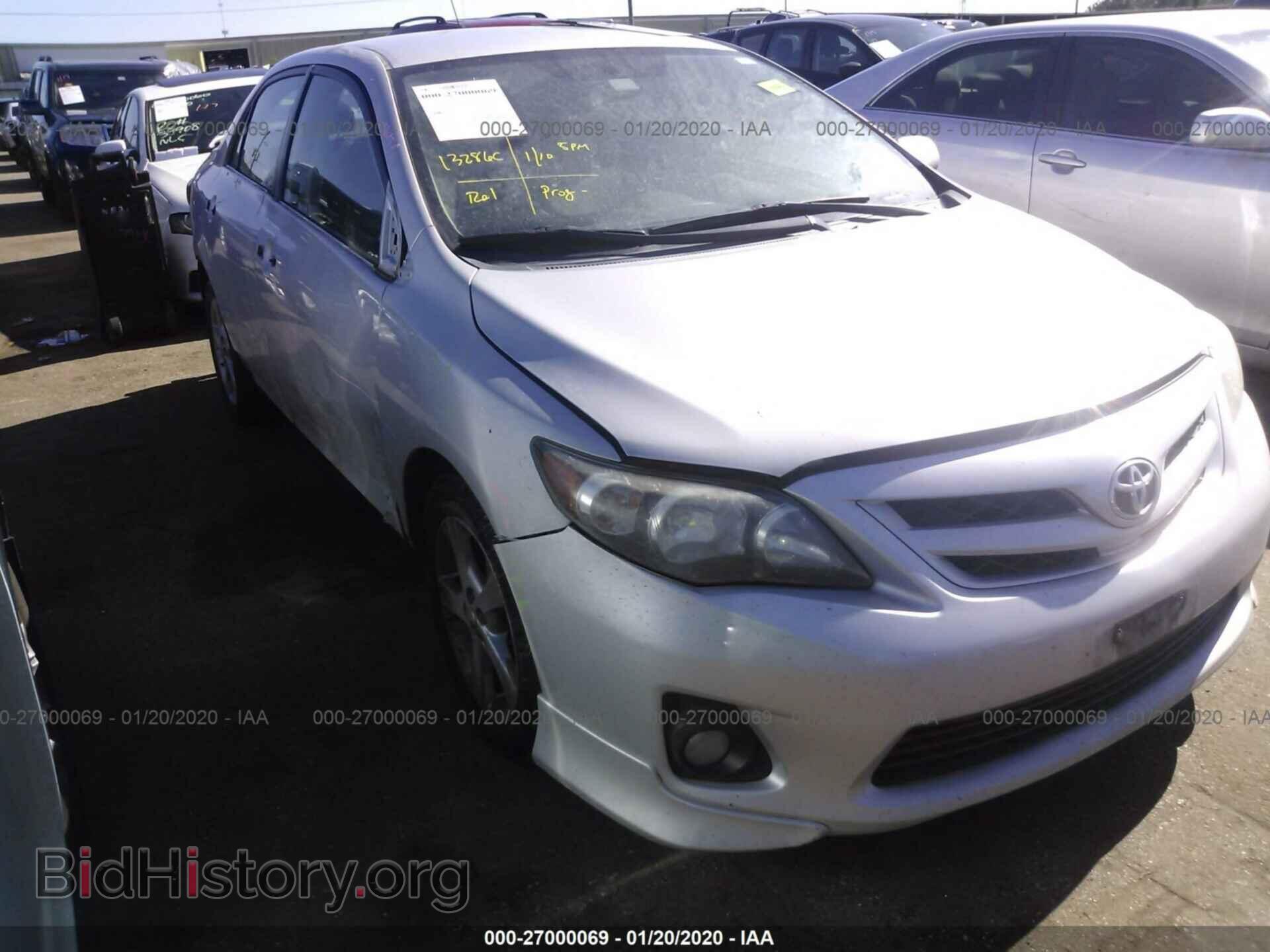 Фотография 2T1BU4EEXCC783458 - TOYOTA COROLLA 2012
