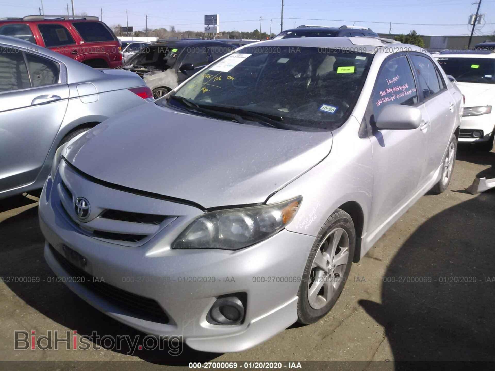 2012 TOYOTA COROLLA - VIN: 2T1BU4EEXCC783458 - Фото 2