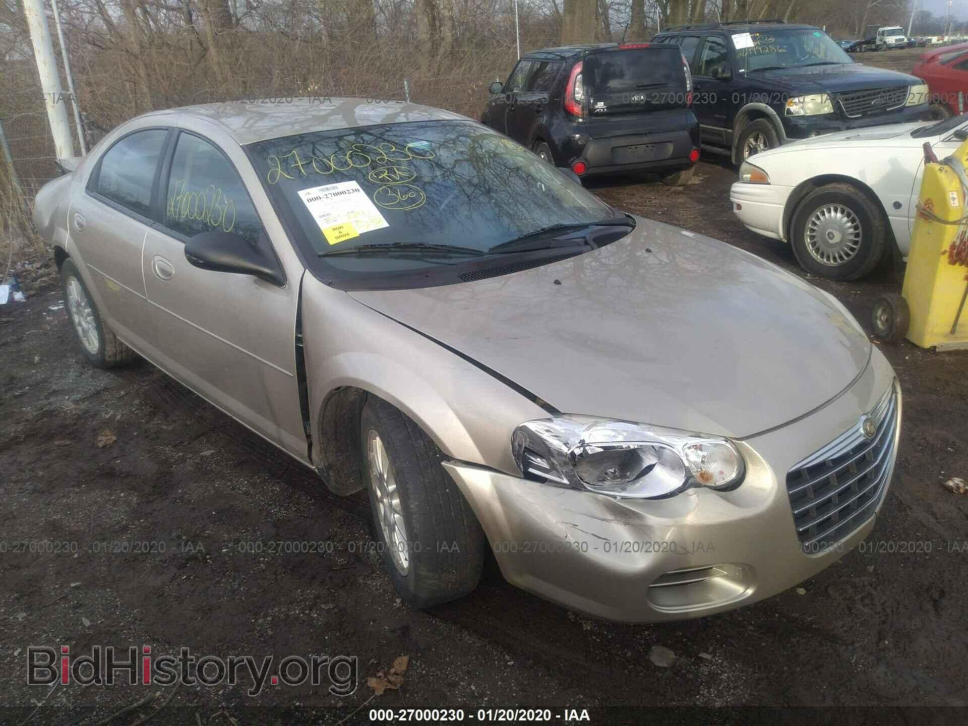 2006 CHRYSLER SEBRING - VIN: 1C3EL46X36N189073 - Фото 2