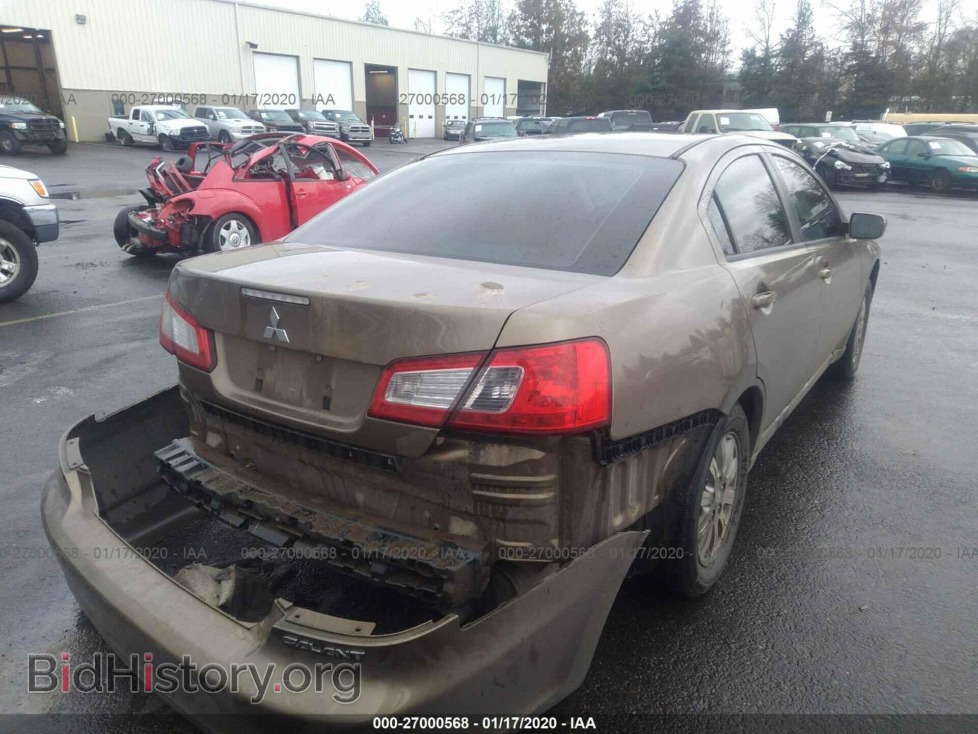 2009 MITSUBISHI GALANT - VIN: 4A3AB36F79E003227 - Фото 4