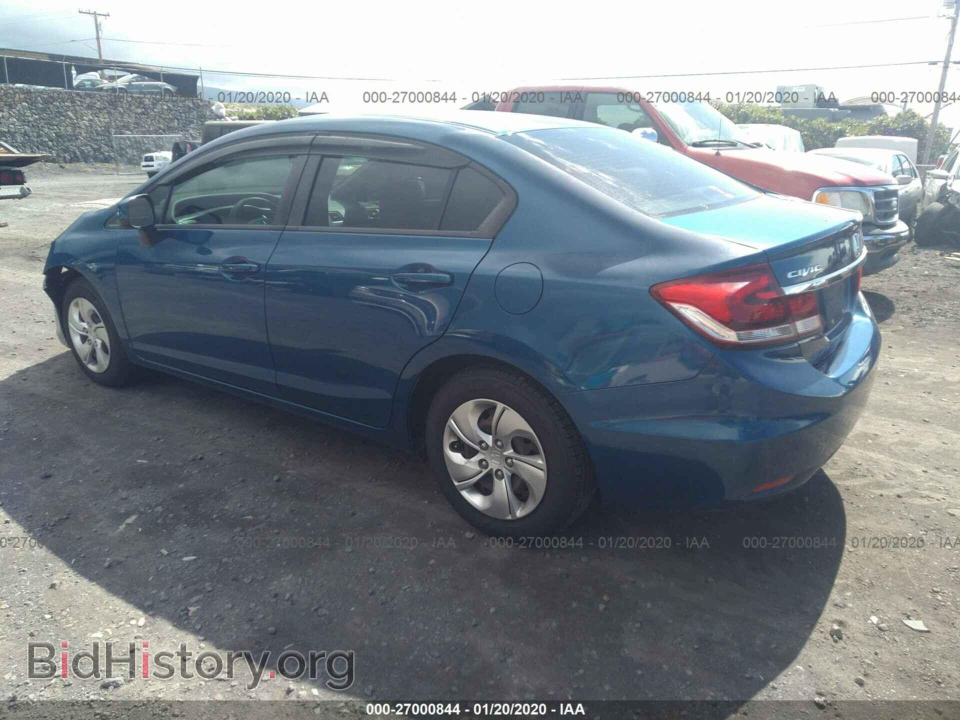2013 HONDA CIVIC - VIN: 2HGFB2F57DH596195 - Photo 3