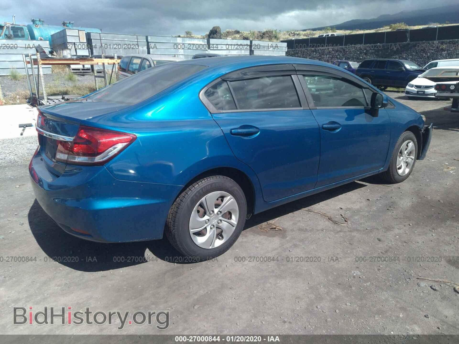 2013 HONDA CIVIC - VIN: 2HGFB2F57DH596195 - Photo 4