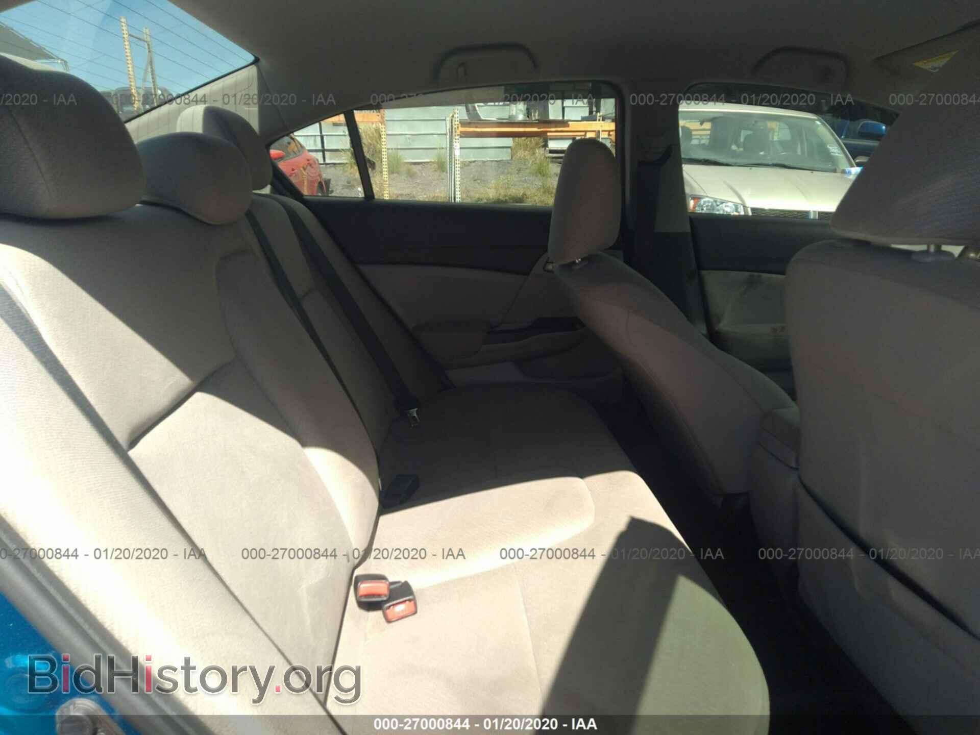 2013 HONDA CIVIC - VIN: 2HGFB2F57DH596195 - Photo 8