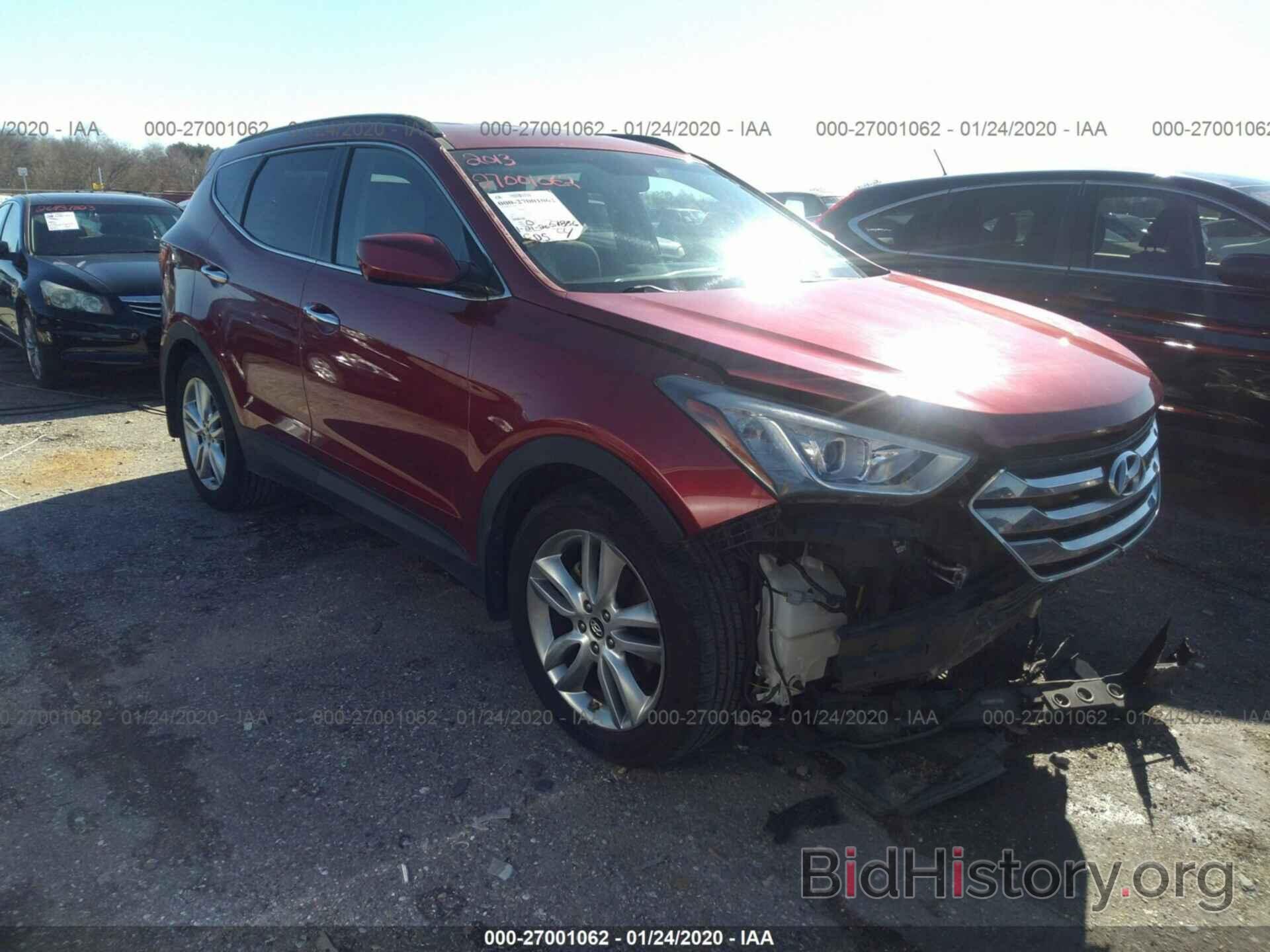 Photo 5XYZU3LA3DG053177 - HYUNDAI SANTA FE SPORT 2013