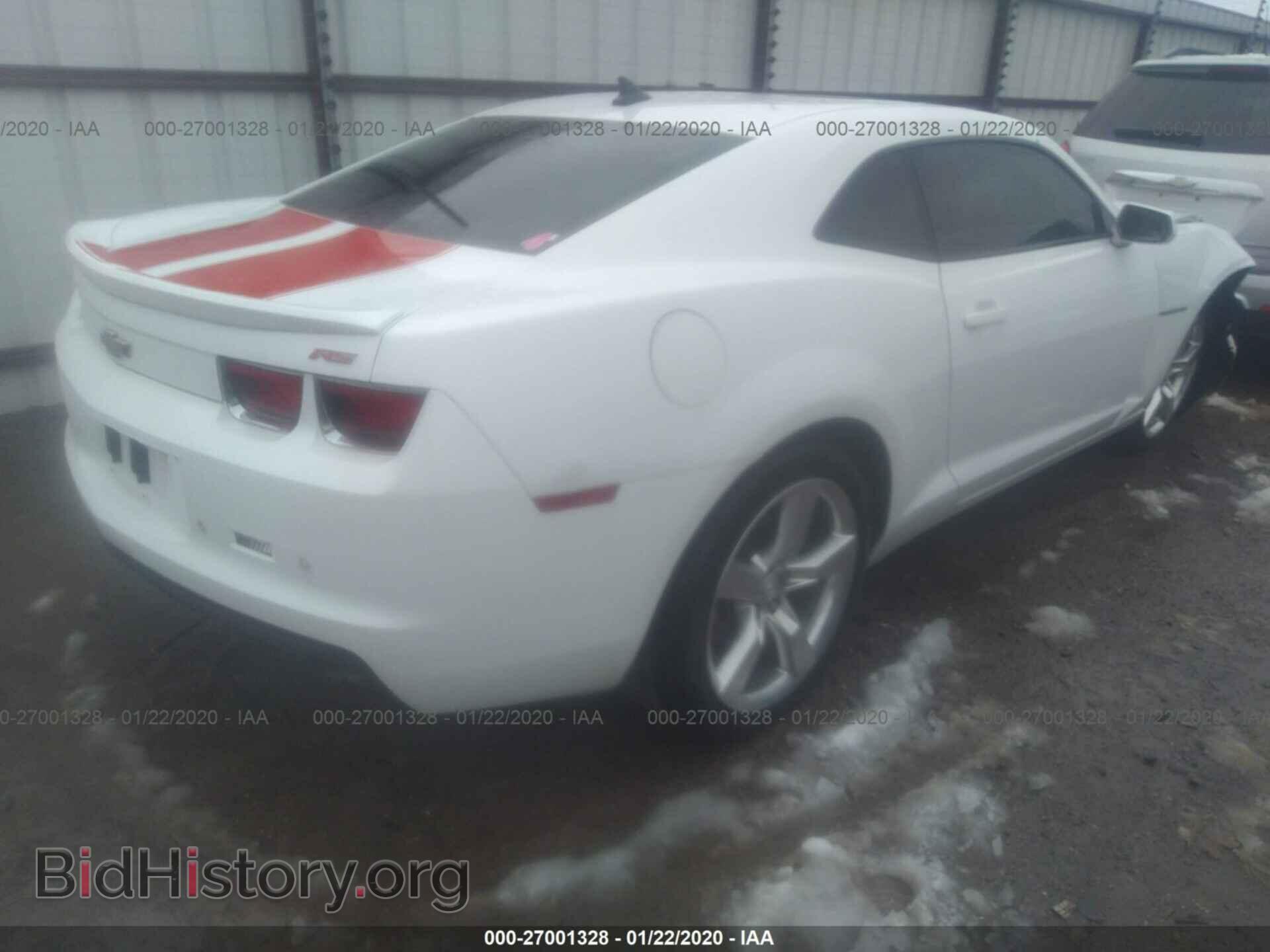 2011 CHEVROLET CAMARO - VIN: 2G1FB1ED8B9142913 - Фото 4