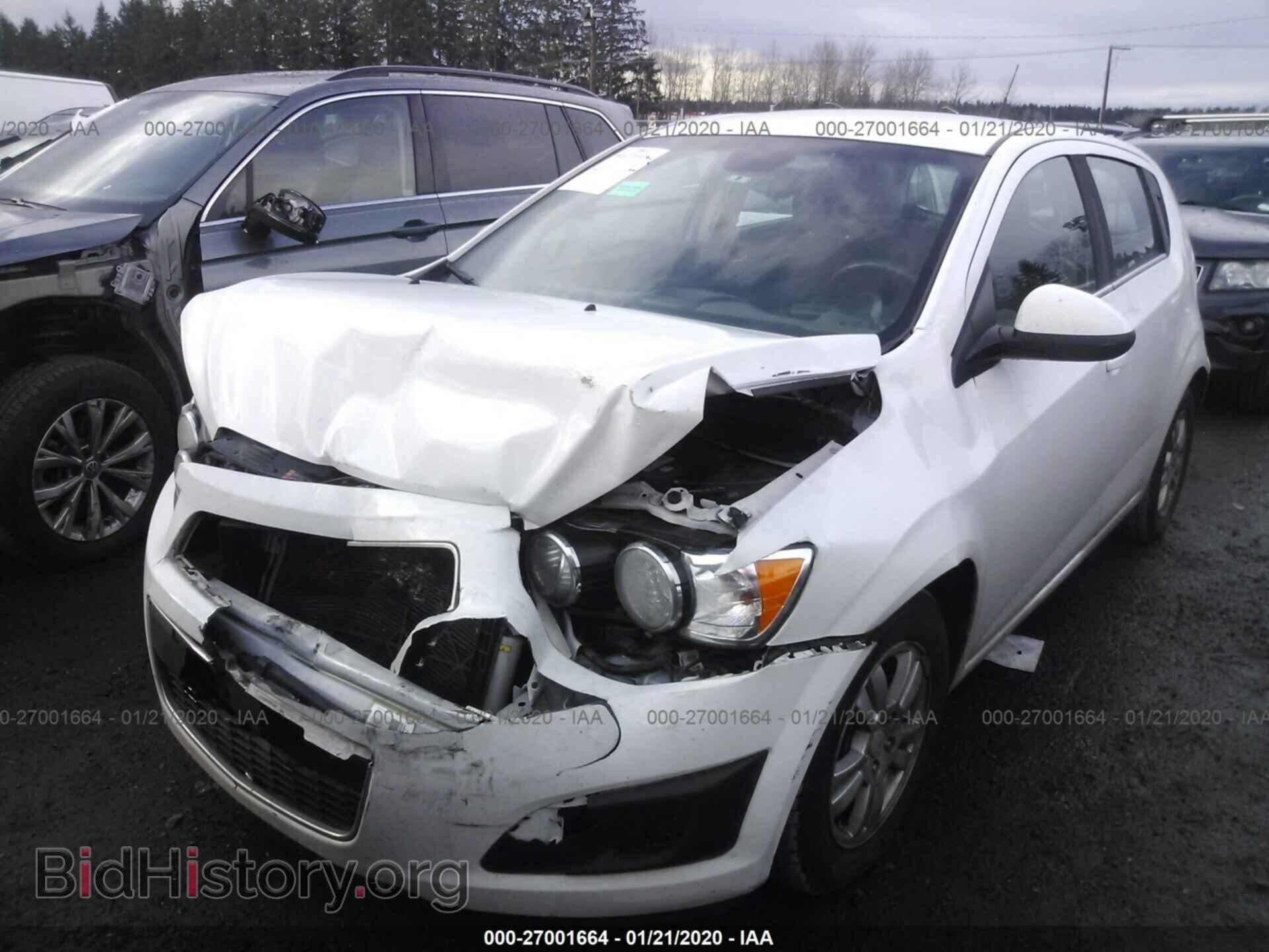 2013 CHEVROLET SONIC - VIN: 1G1JC6SG2D4168027 - Фото 2