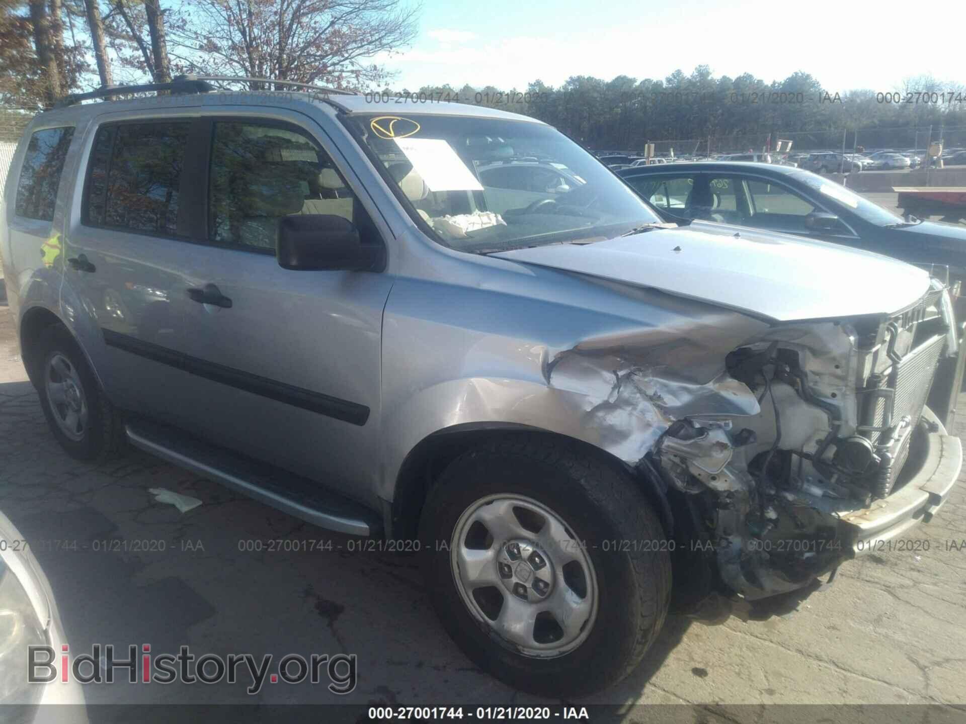 Фотография 5FNYF4H26BB014004 - HONDA PILOT 2011