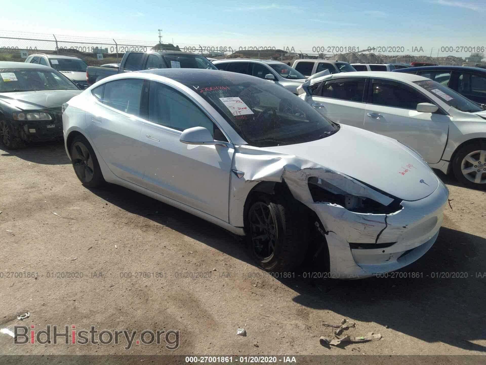 Photo 5YJ3E1EB4JF100233 - TESLA MODEL 3 2018