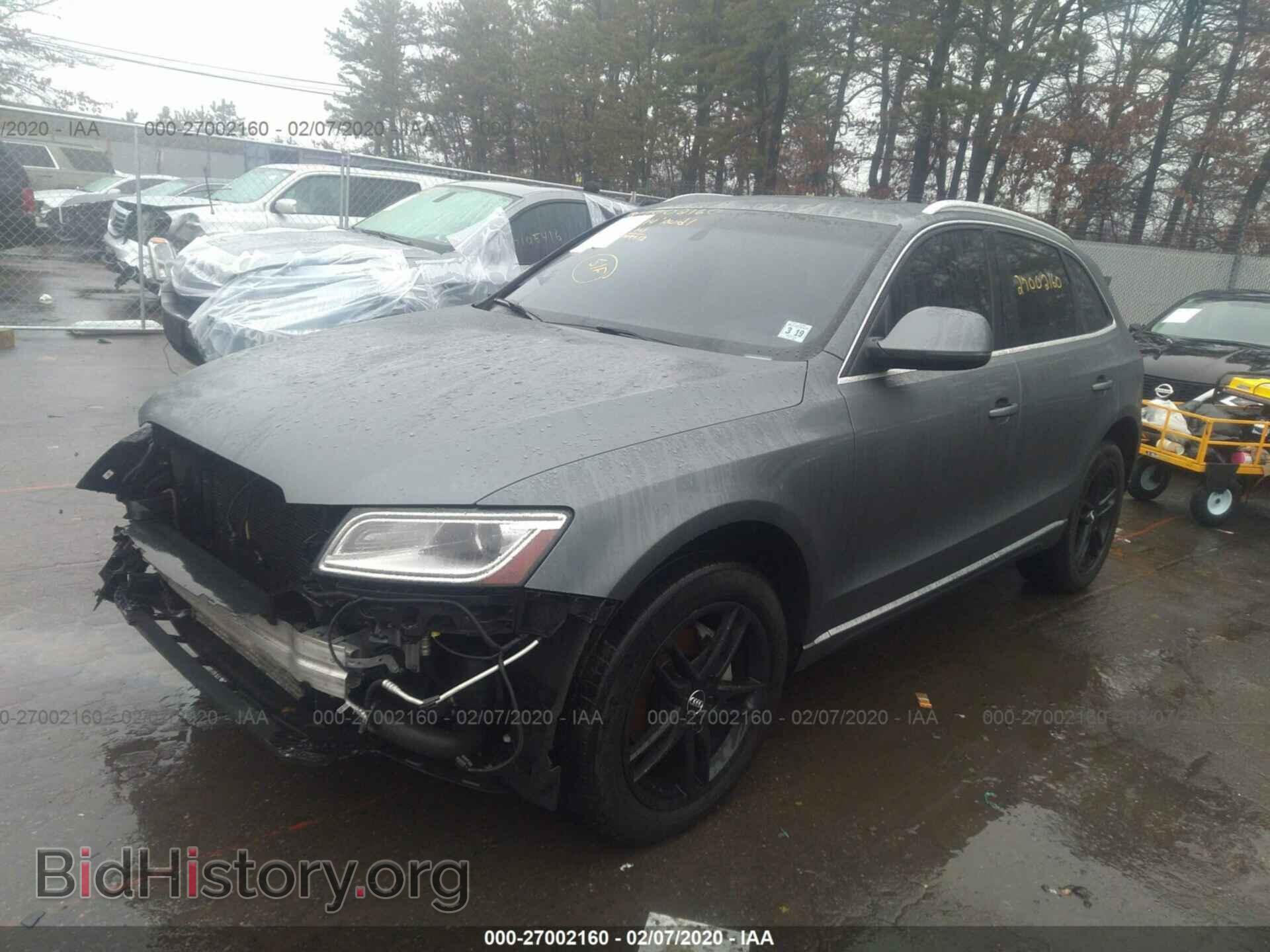 2014 AUDI Q5 - VIN: WA1LFAFP5EA078047 - Фото 2
