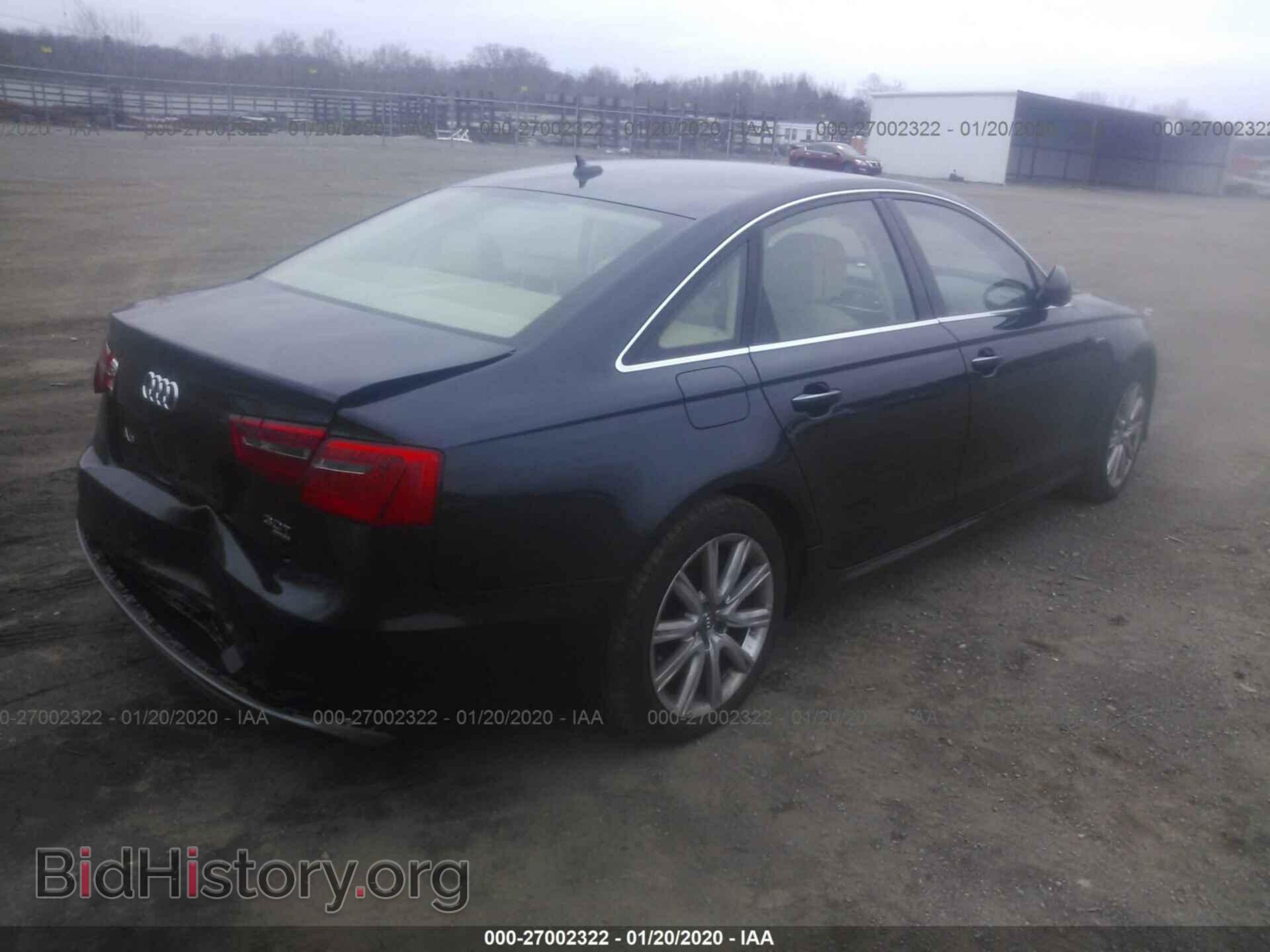 2013 AUDI A6 - VIN: WAUHGAFC1DN092201 - Photo 4