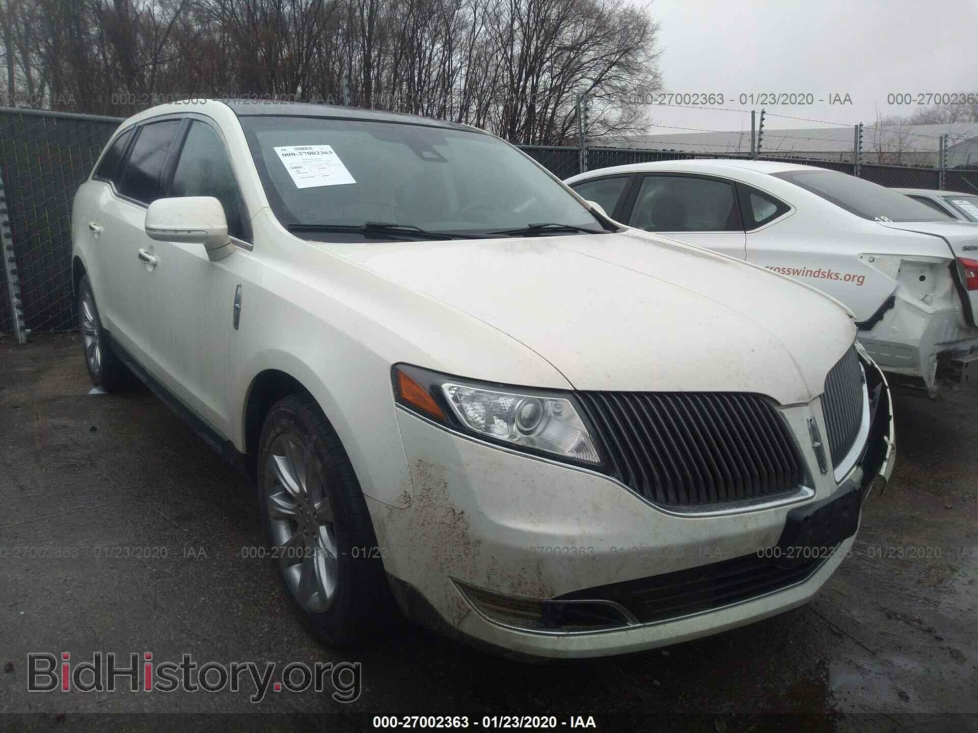 Фотография 2LMHJ5FK2DBL51552 - LINCOLN MKT 2013