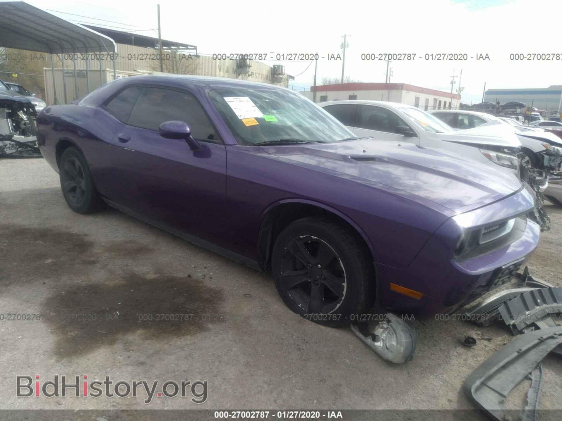 Photo 2B3CJ4DG7BH604895 - DODGE CHALLENGER 2011