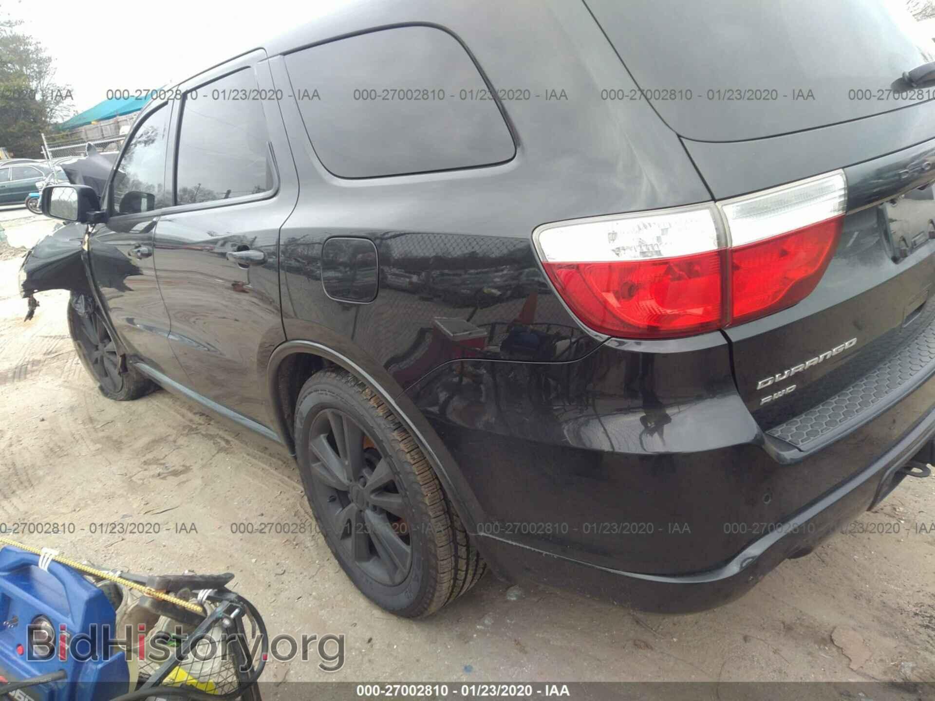 2012 DODGE DURANGO - VIN: 1C4SDJCT8CC238044 - Фото 3