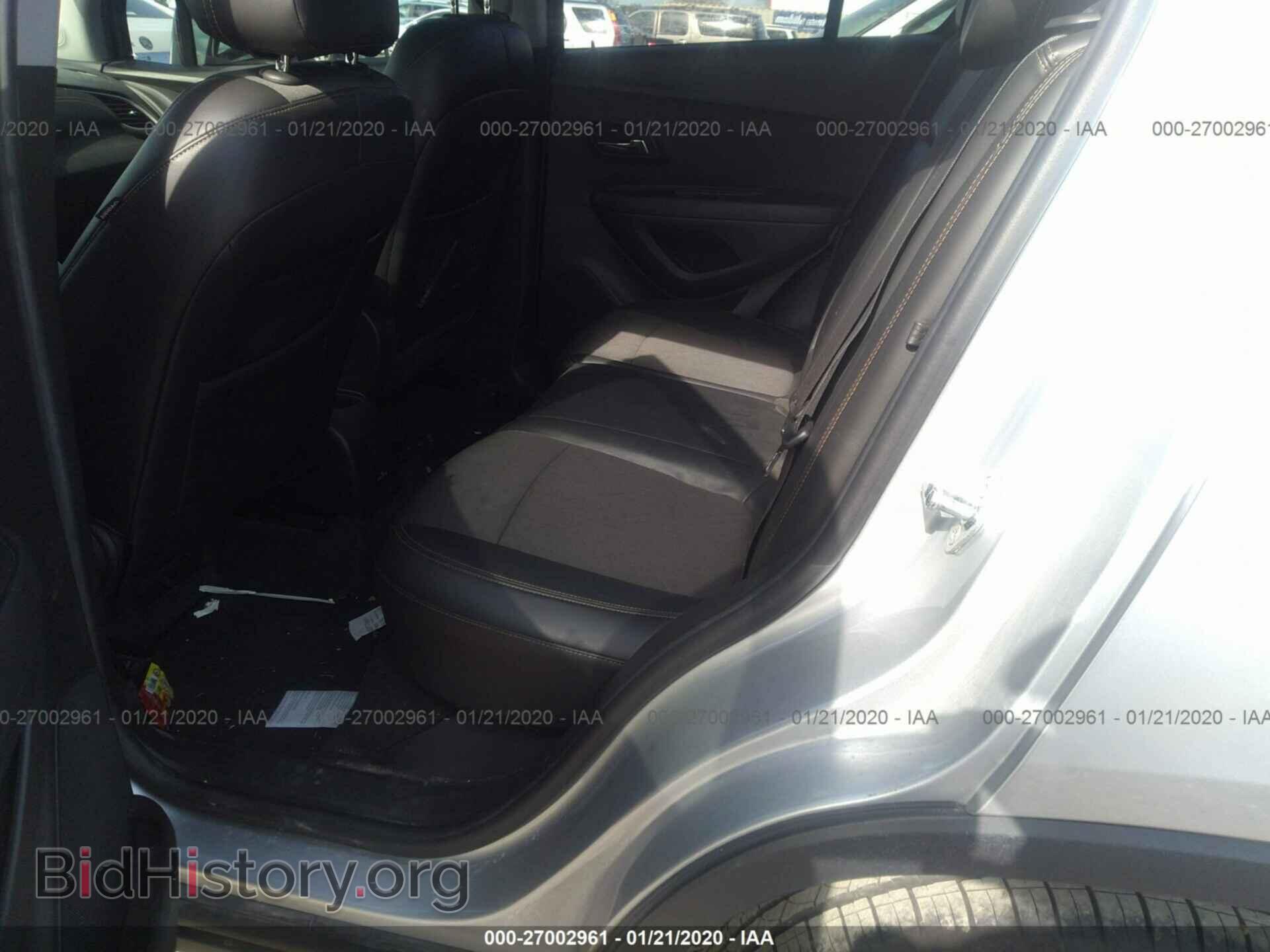 2017 CHEVROLET TRAX - VIN: KL7CJLSB7HB095244 - Фото 8