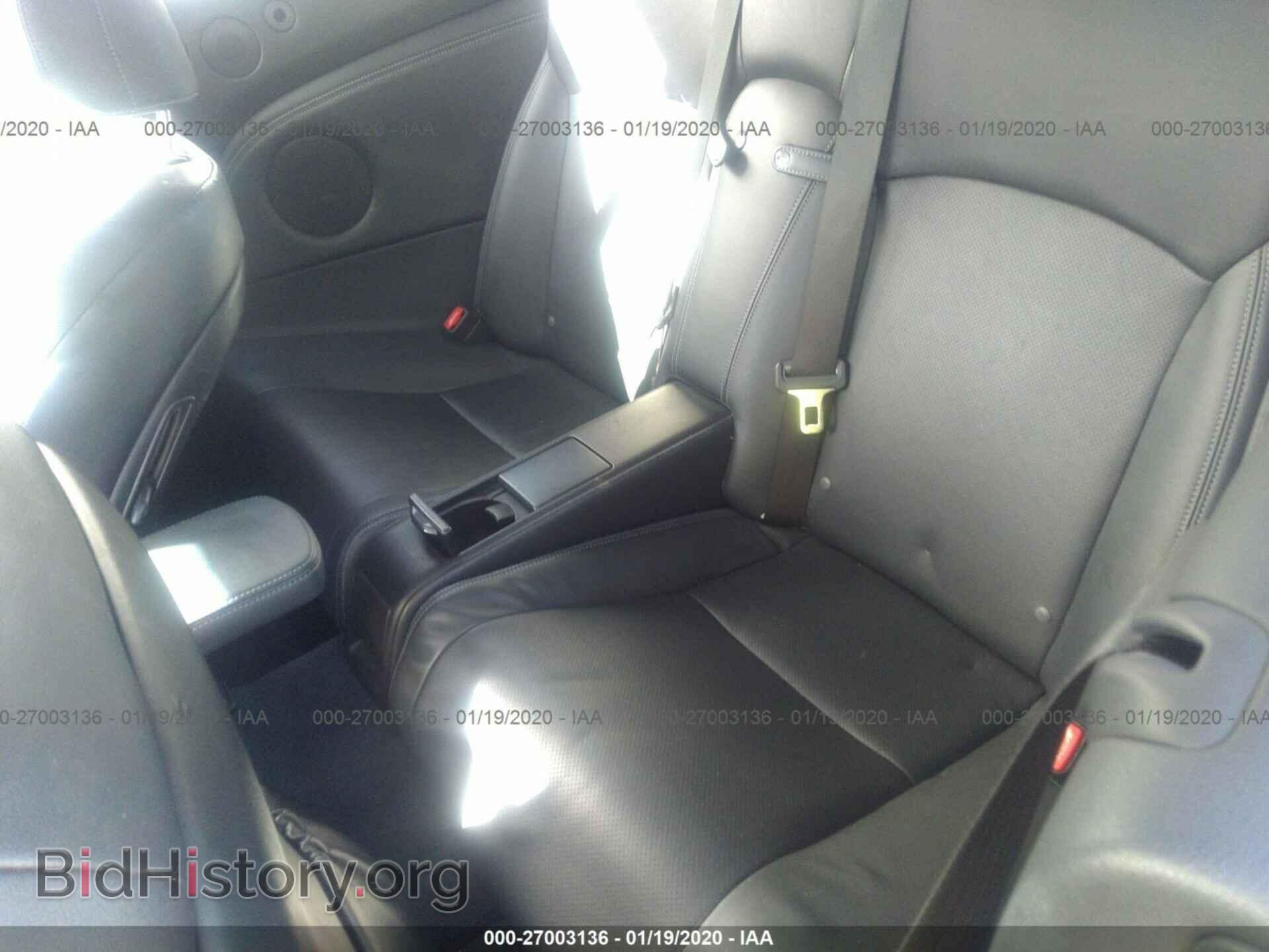 2012 LEXUS IS - VIN: JTHFE2C2XC2508844 - Фото 8