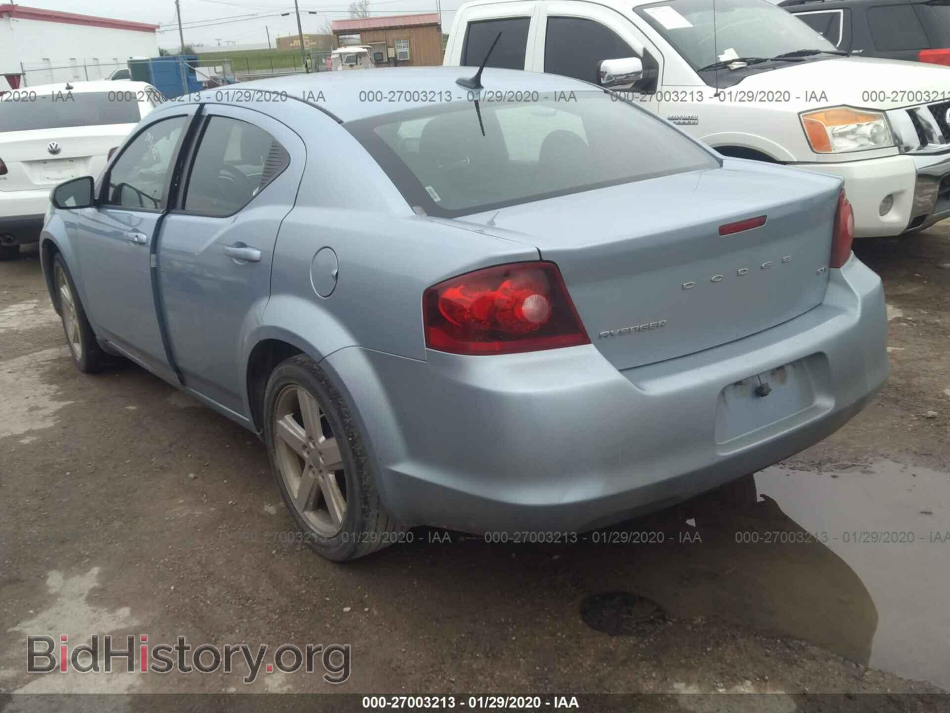 2013 DODGE AVENGER - VIN: 1C3CDZCB6DN740197 - Photo 3