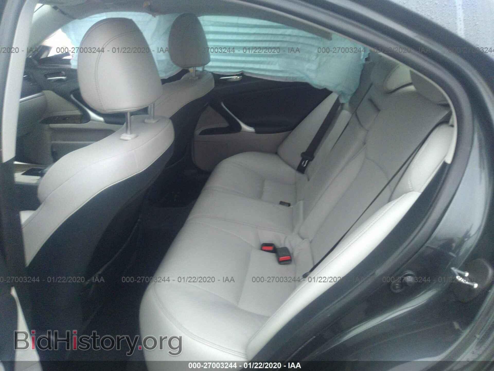 2011 LEXUS IS - VIN: JTHBF5C20B2101739 - Фото 8