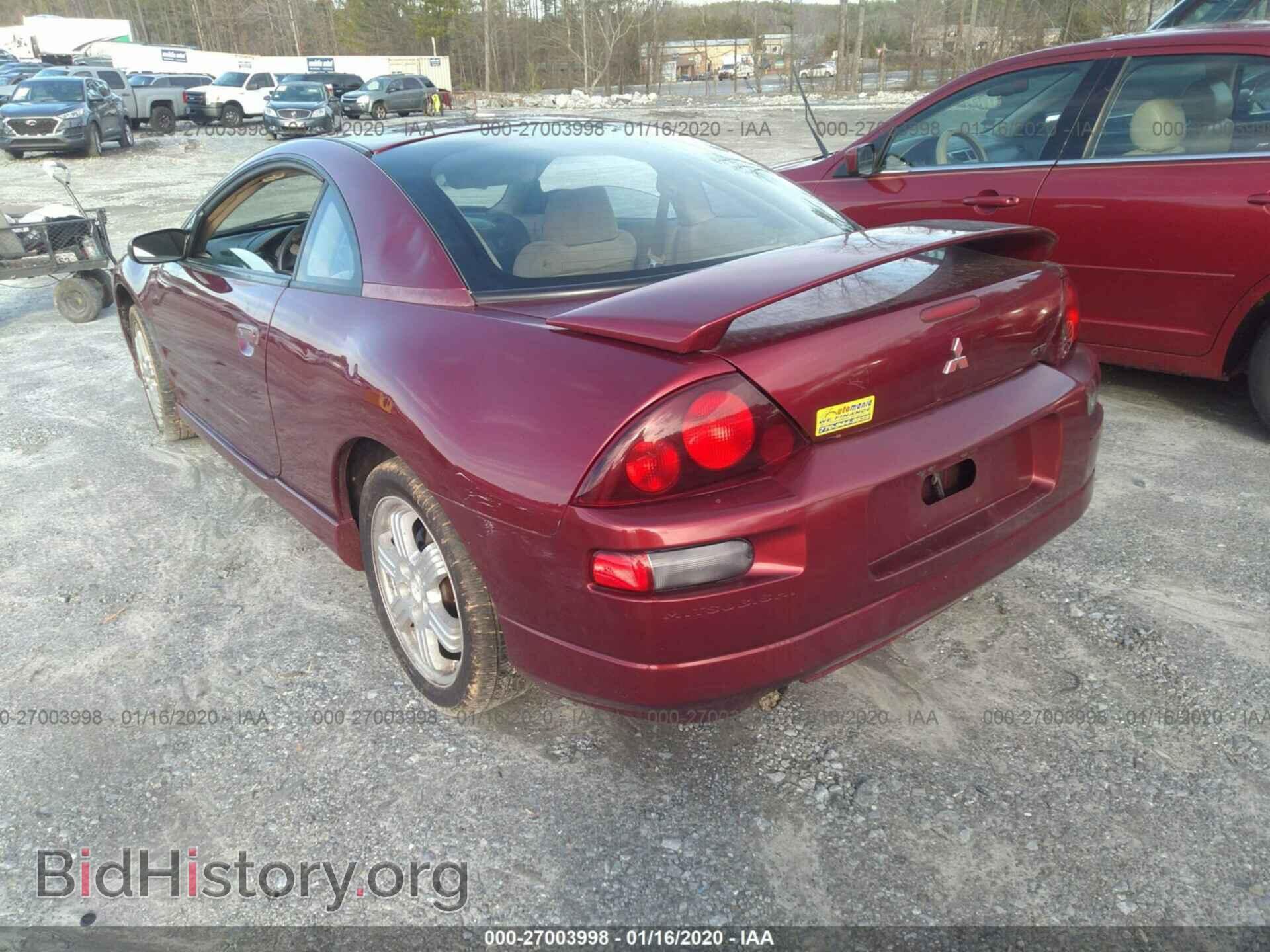 2000 MITSUBISHI ECLIPSE - VIN: 4A3AC84L9YE094227 - Photo 2