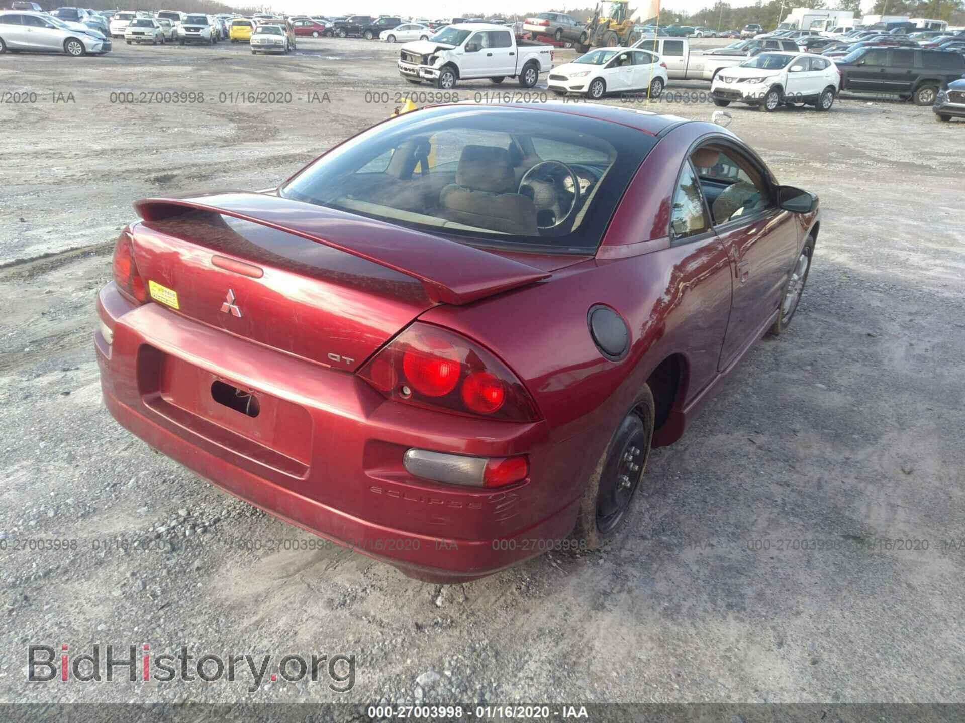 2000 MITSUBISHI ECLIPSE - VIN: 4A3AC84L9YE094227 - Photo 4