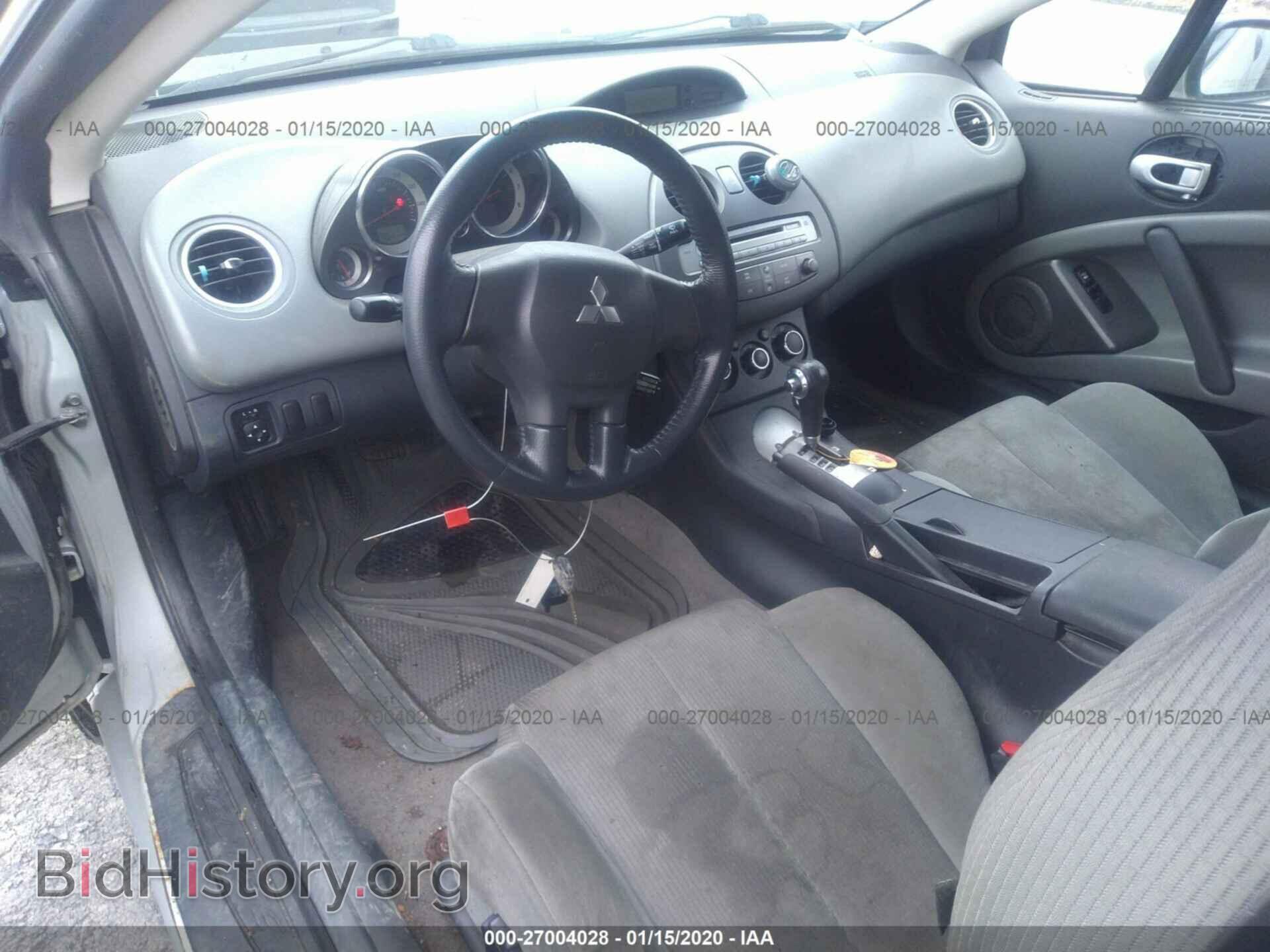 2007 MITSUBISHI ECLIPSE - VIN: 4A3AK24F77E062238 - Фото 5