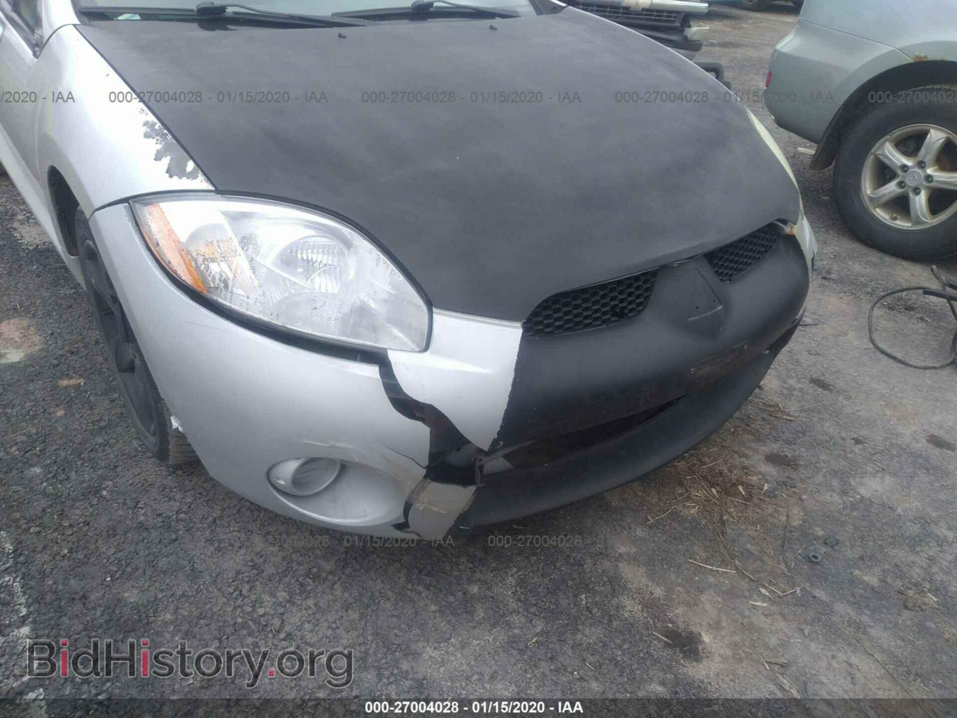 2007 MITSUBISHI ECLIPSE - VIN: 4A3AK24F77E062238 - Фото 6