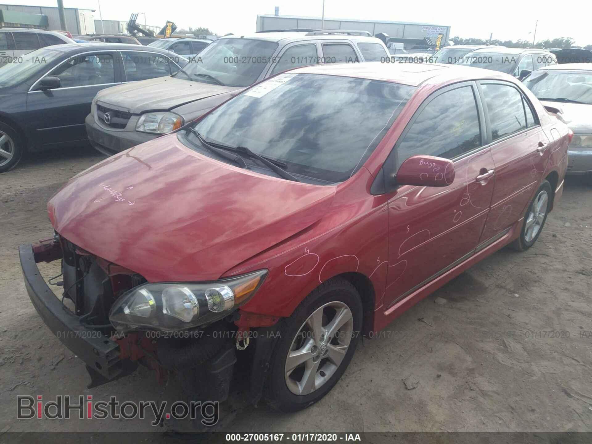 2012 TOYOTA COROLLA - VIN: 2T1BU4EE8CC859209 - Фото 2