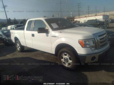 2011 Ford F150 Super Cab, white — VIN 1FTFX1EF3BKD84517, IAAI