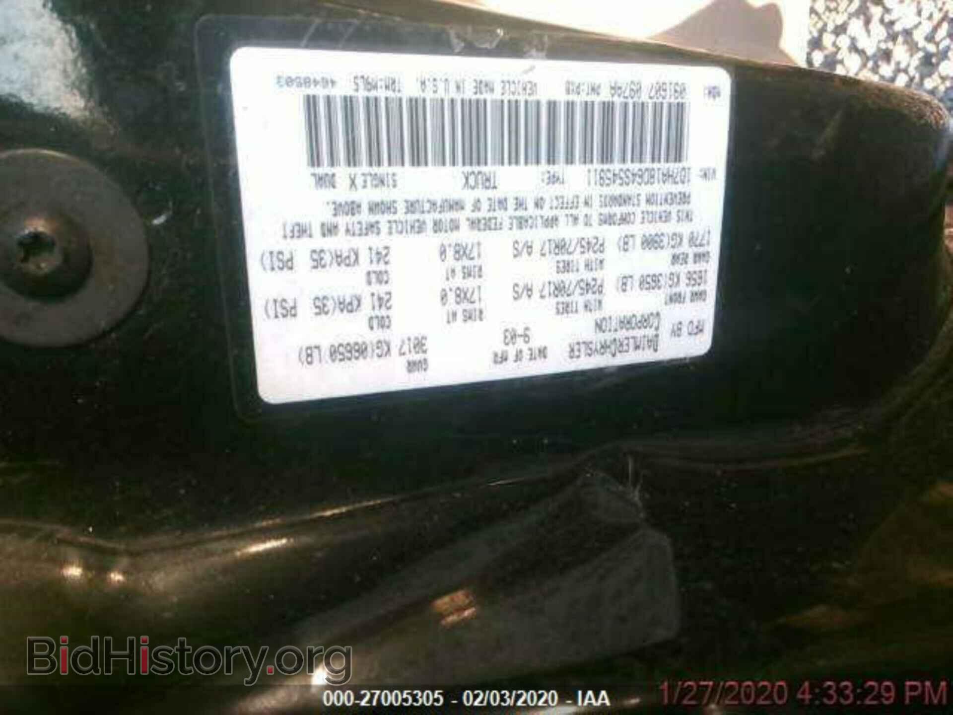 2004 DODGE RAM 1500 - VIN: 1D7HA18D64S545911 - Photo 4