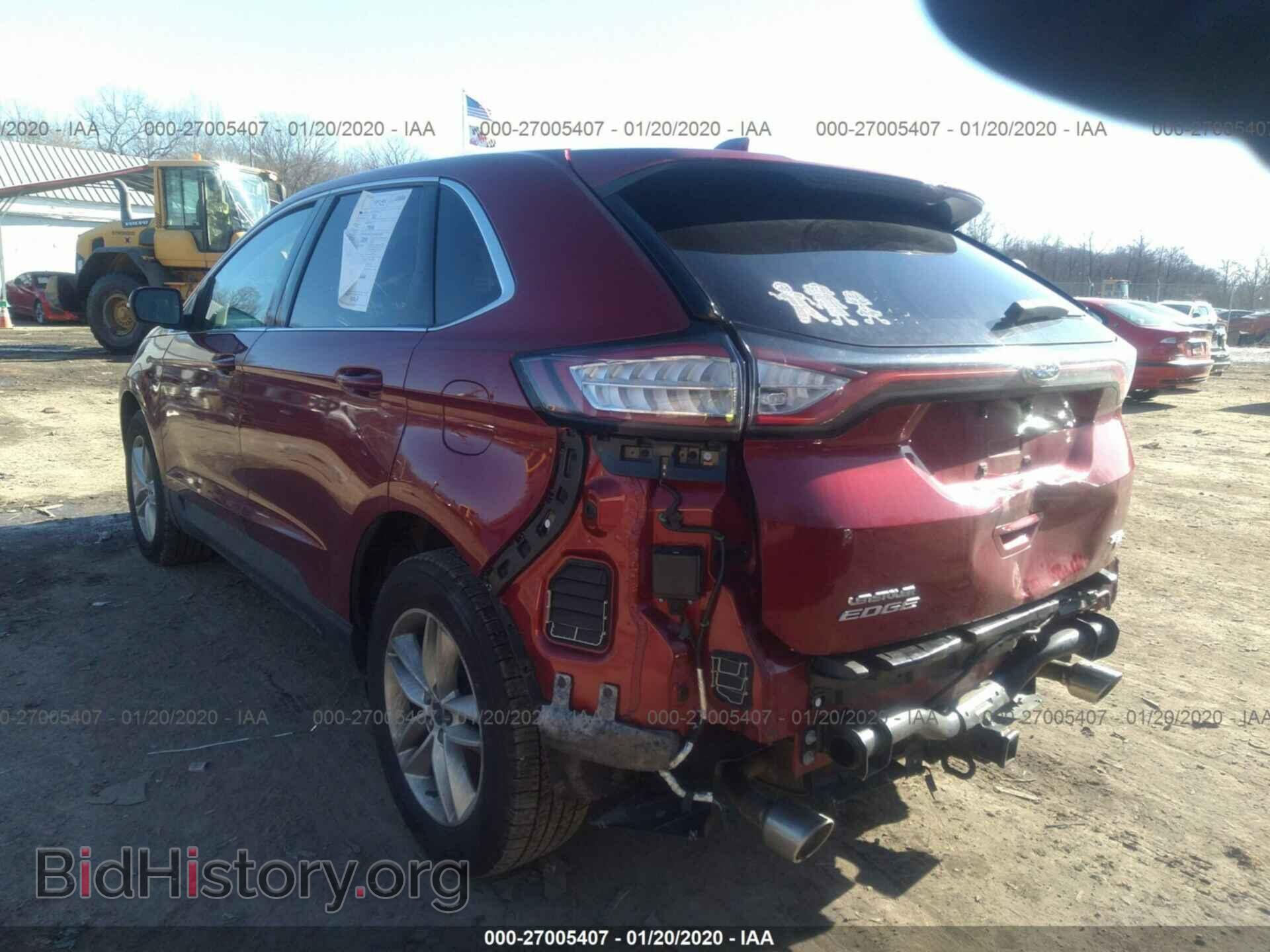 2015 FORD EDGE - VIN: 2FMTK4J81FBC19281 - Фото 3