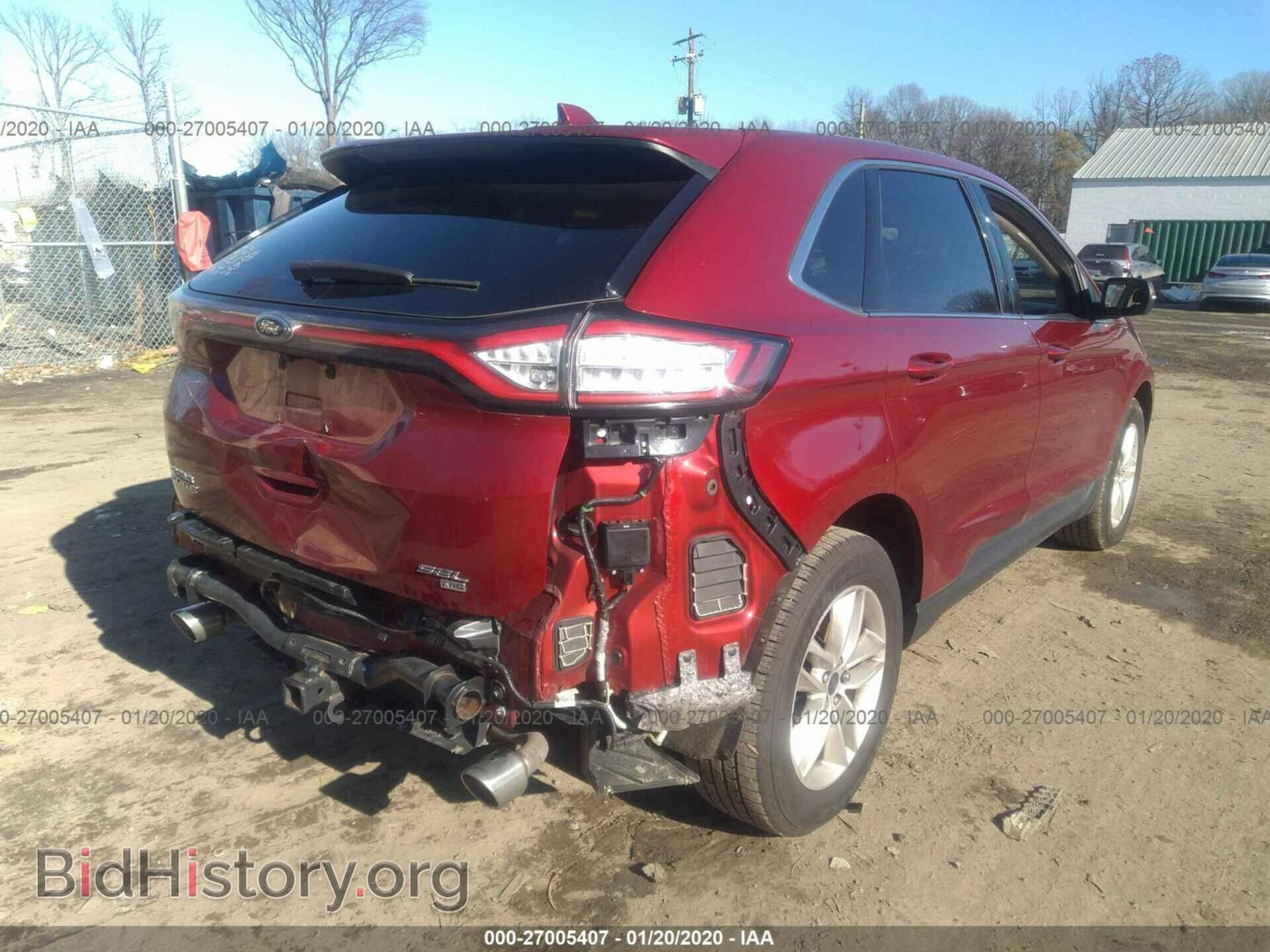 2015 FORD EDGE - VIN: 2FMTK4J81FBC19281 - Фото 4