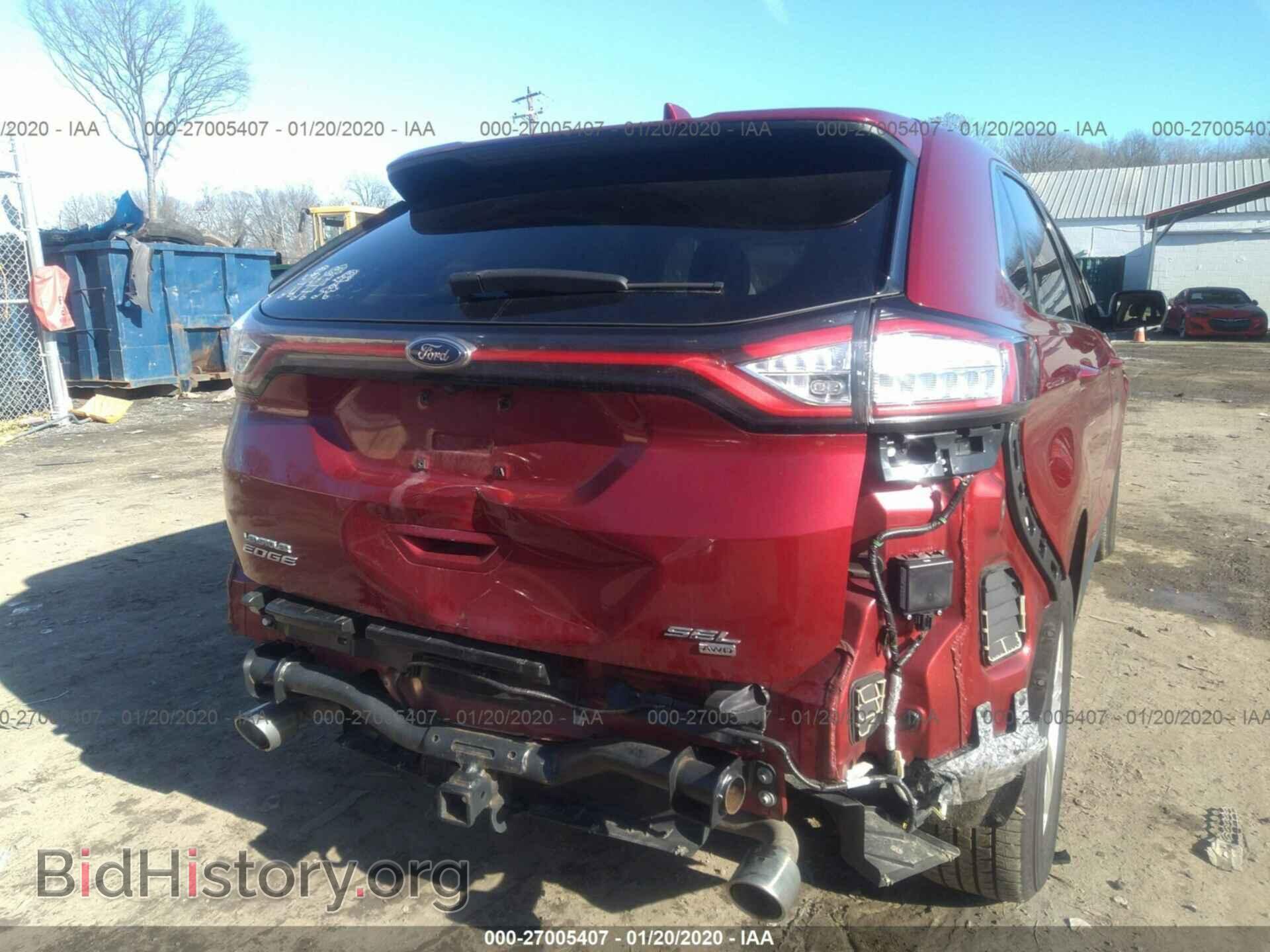 2015 FORD EDGE - VIN: 2FMTK4J81FBC19281 - Фото 6