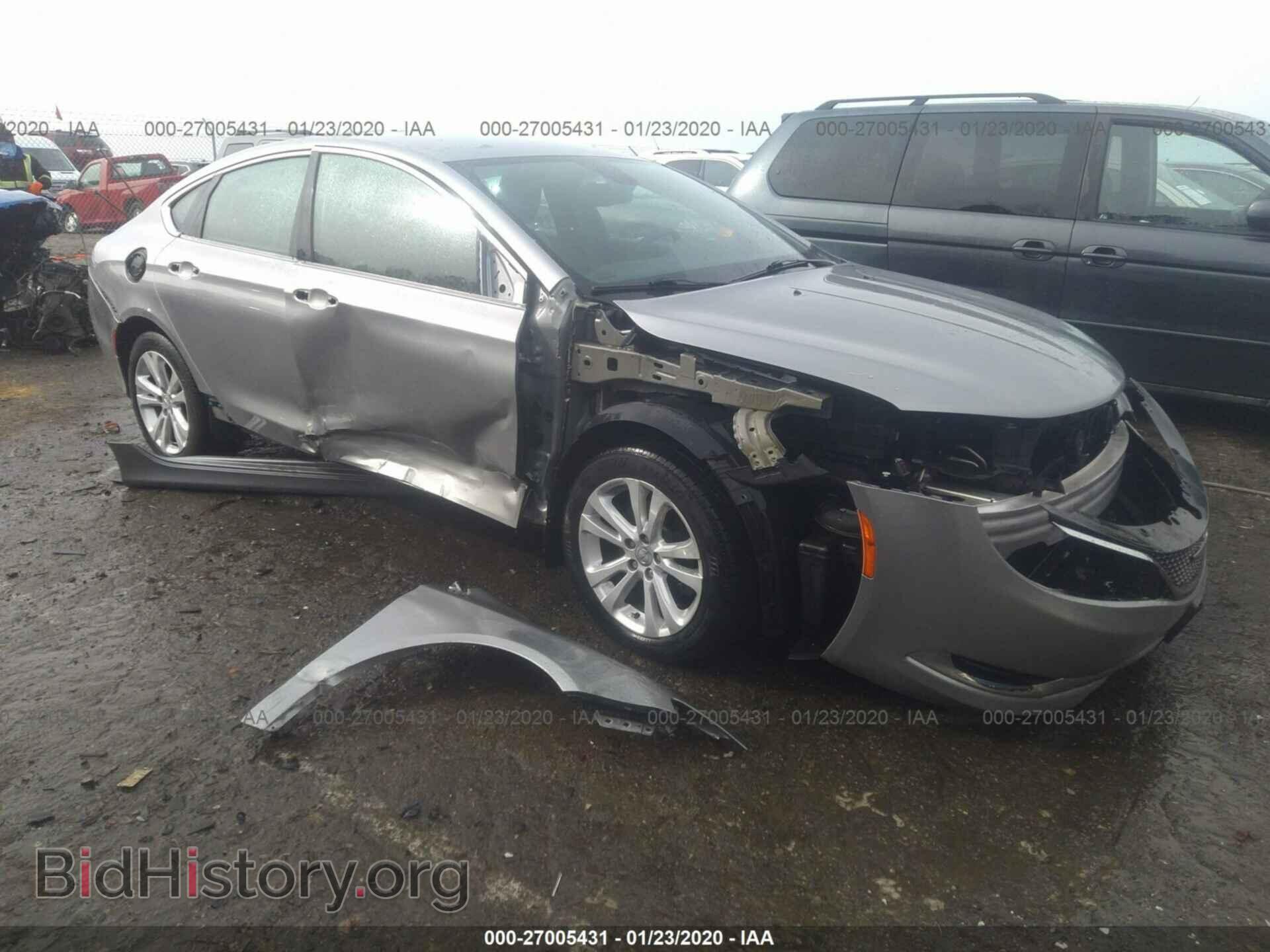 Photo 1C3CCCAB9FN719849 - CHRYSLER 200 2015